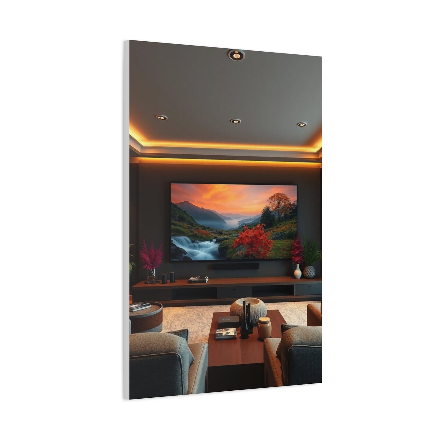 Elite Home Theatre Decor Art Vision Wall Art & Canvas Print