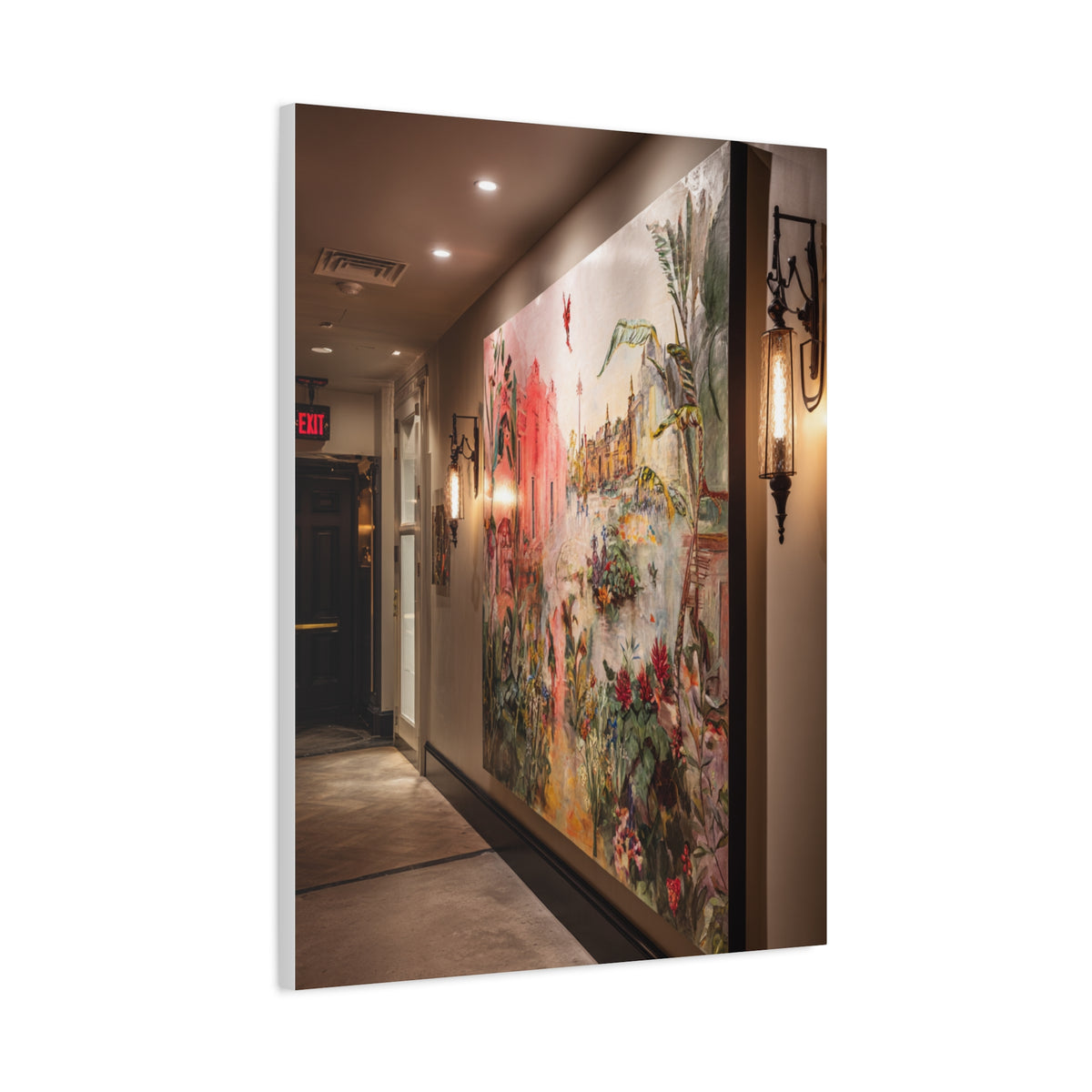 Whimsical Fantasy Garden Artwork Wall Art & Canvas Print
