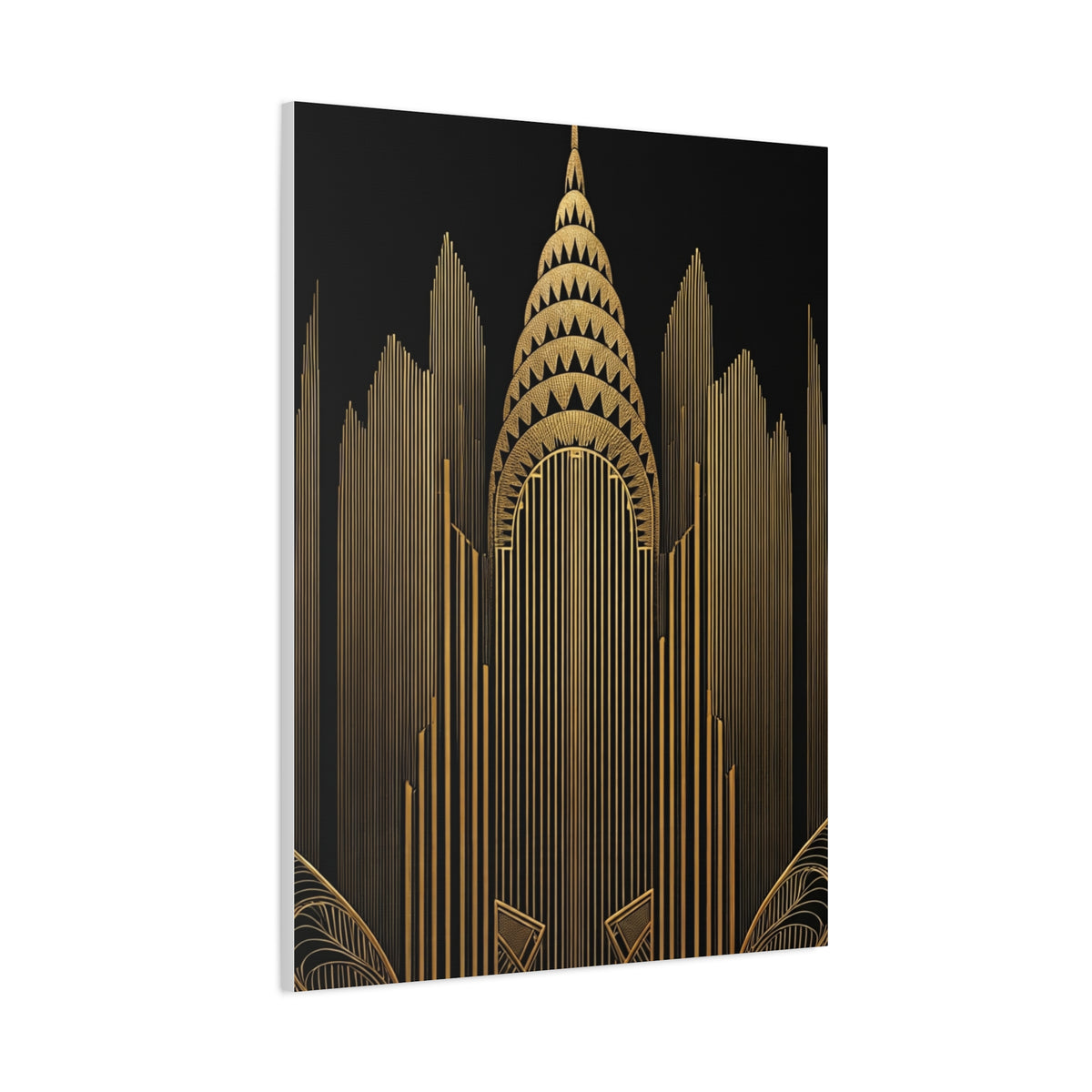 Cathedral Spire Art Deco Architecture Wall Art & Canvas Prints