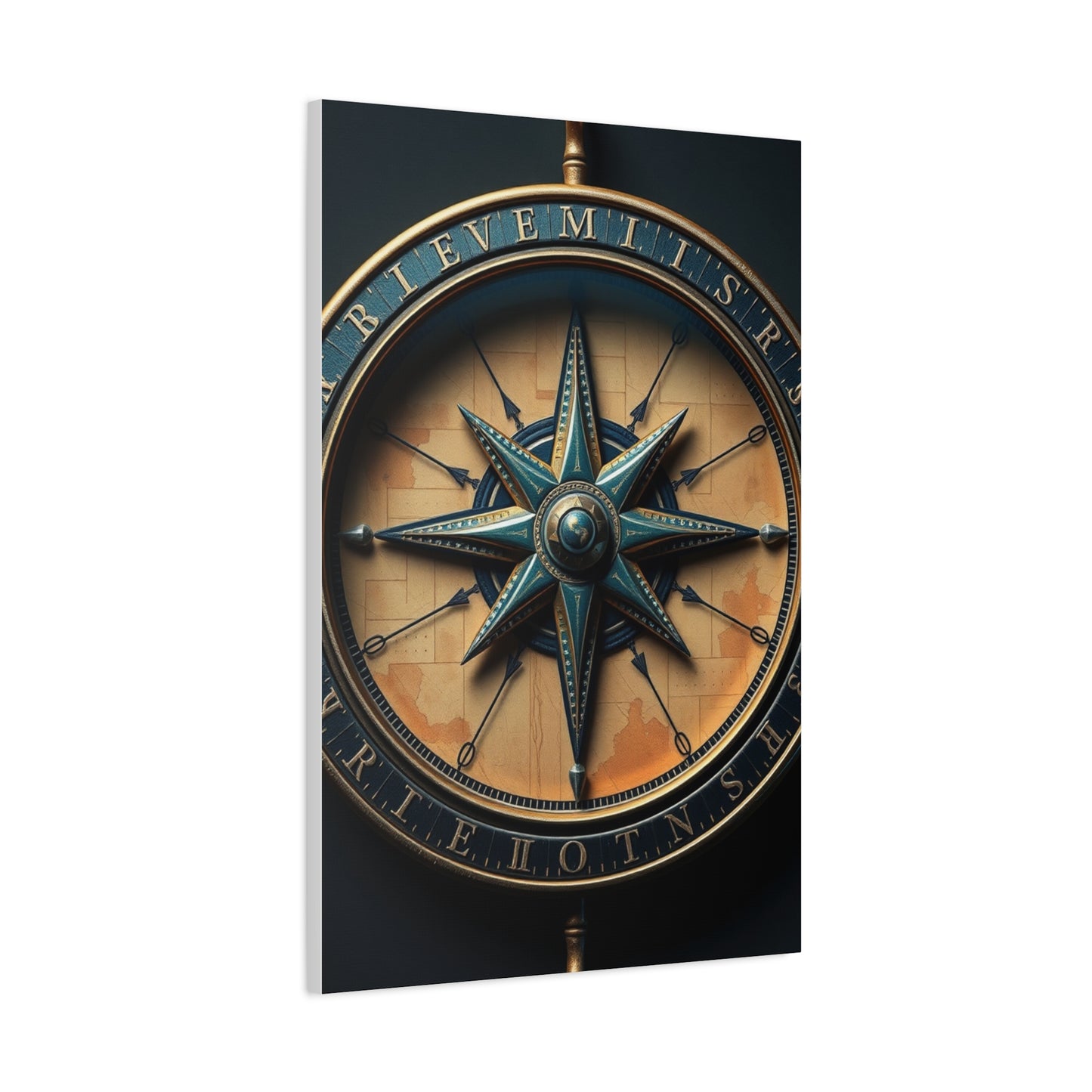 Supreme Compass Art Wall Art & Canvas Print