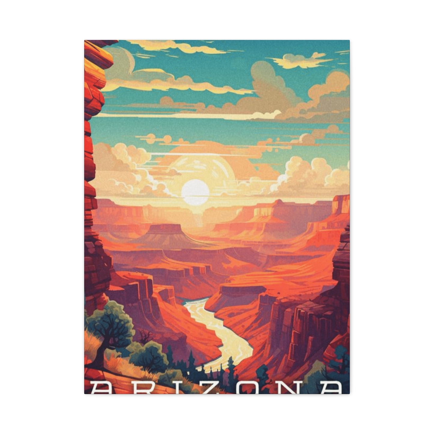 Arizona Canyon Wall Art & Canvas Prints