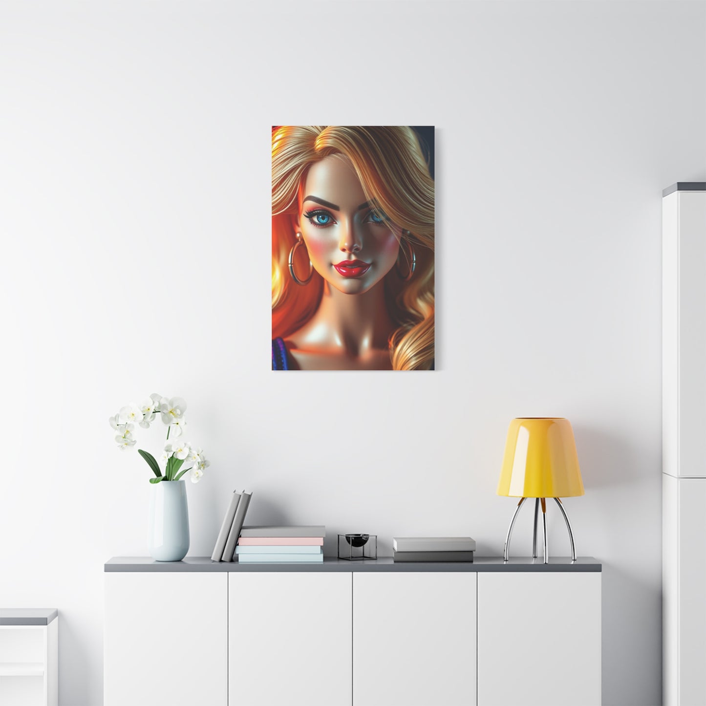 Barbiecore Art Canvas Art 1 Wall Art & Canvas Print