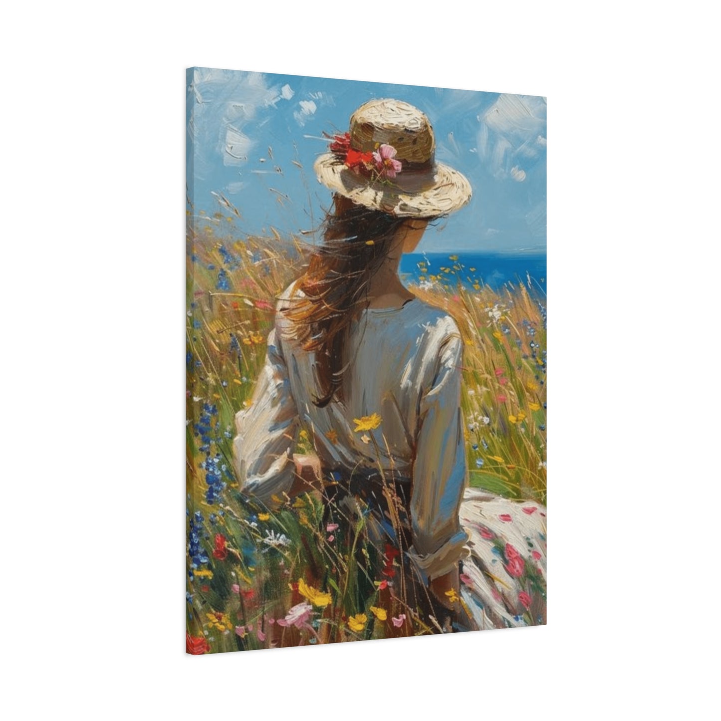 Beautiful Women On A Summer's Day Wall Art & Canvas Prints