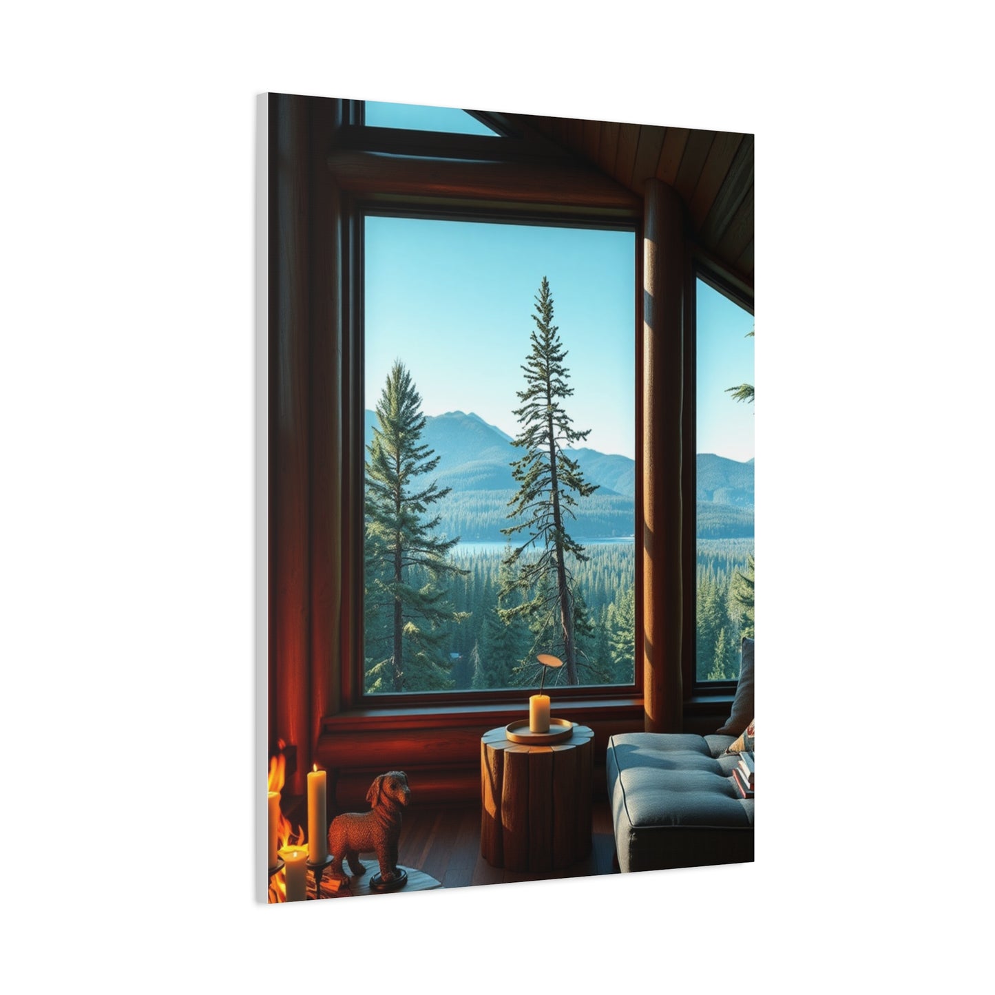Cabin & Lodge Decor Art Luxury Canvas Wall Art & Canvas Print
