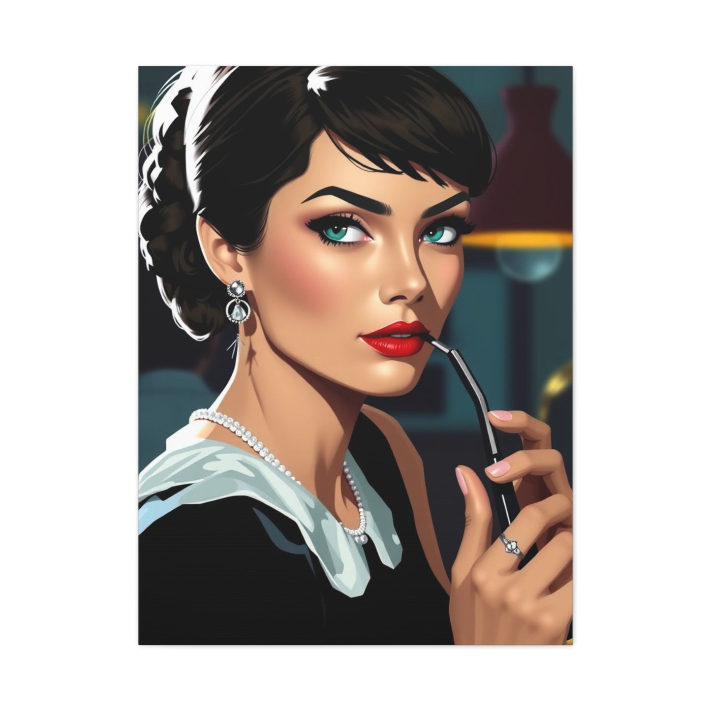 Supreme Breakfast At Tiffany’s Characters Art Wall Art & Canvas Print