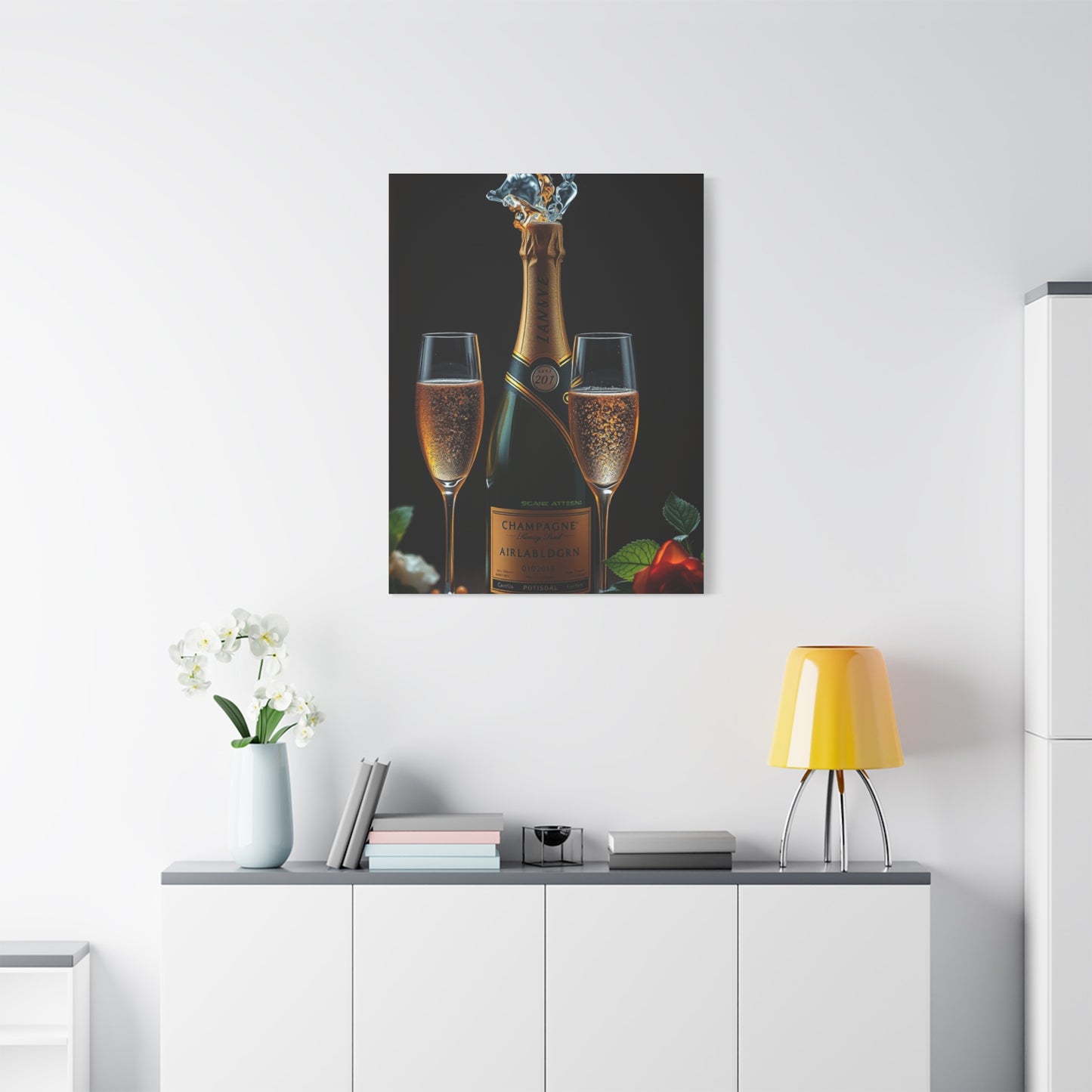 Elite Champagne Art Vision Wall Art & Canvas Print