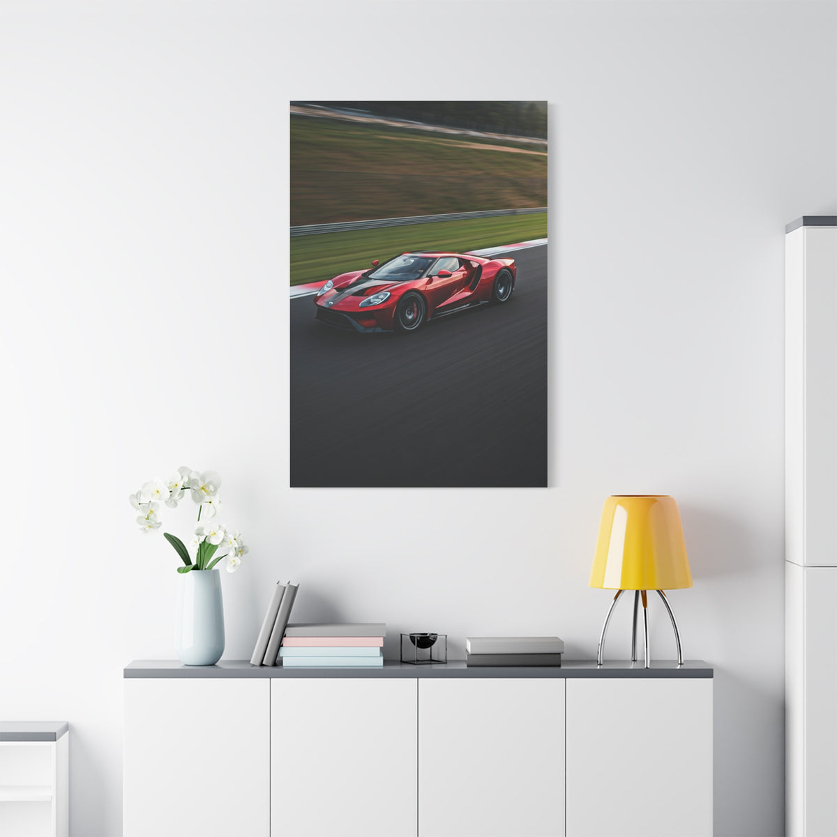 2017 Ford GT High Speed Circuit Wall Art & Canvas Prints