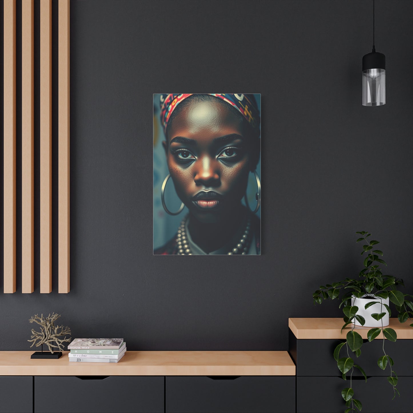 Baroness of Basquiats Chromatic Dream Wall Art & Canvas Print