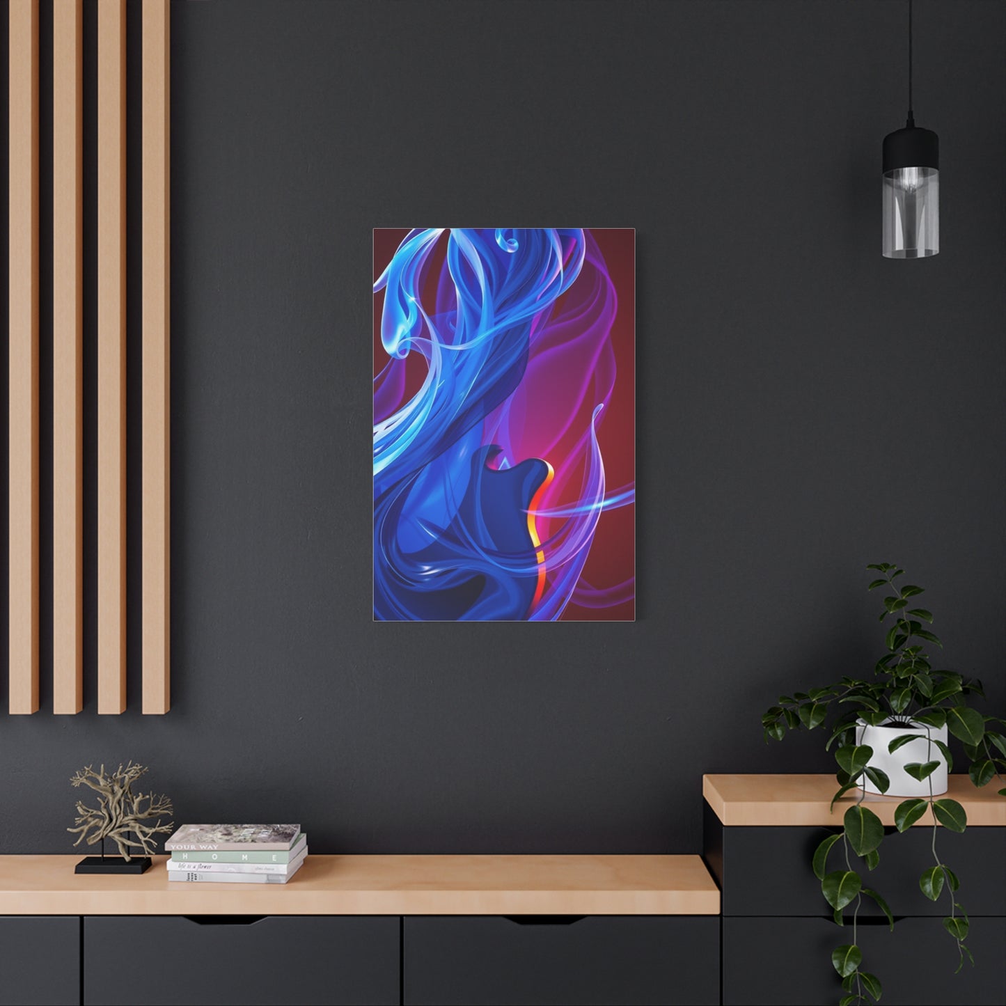 Supreme Blue Music Art Collection Wall Art & Canvas Print