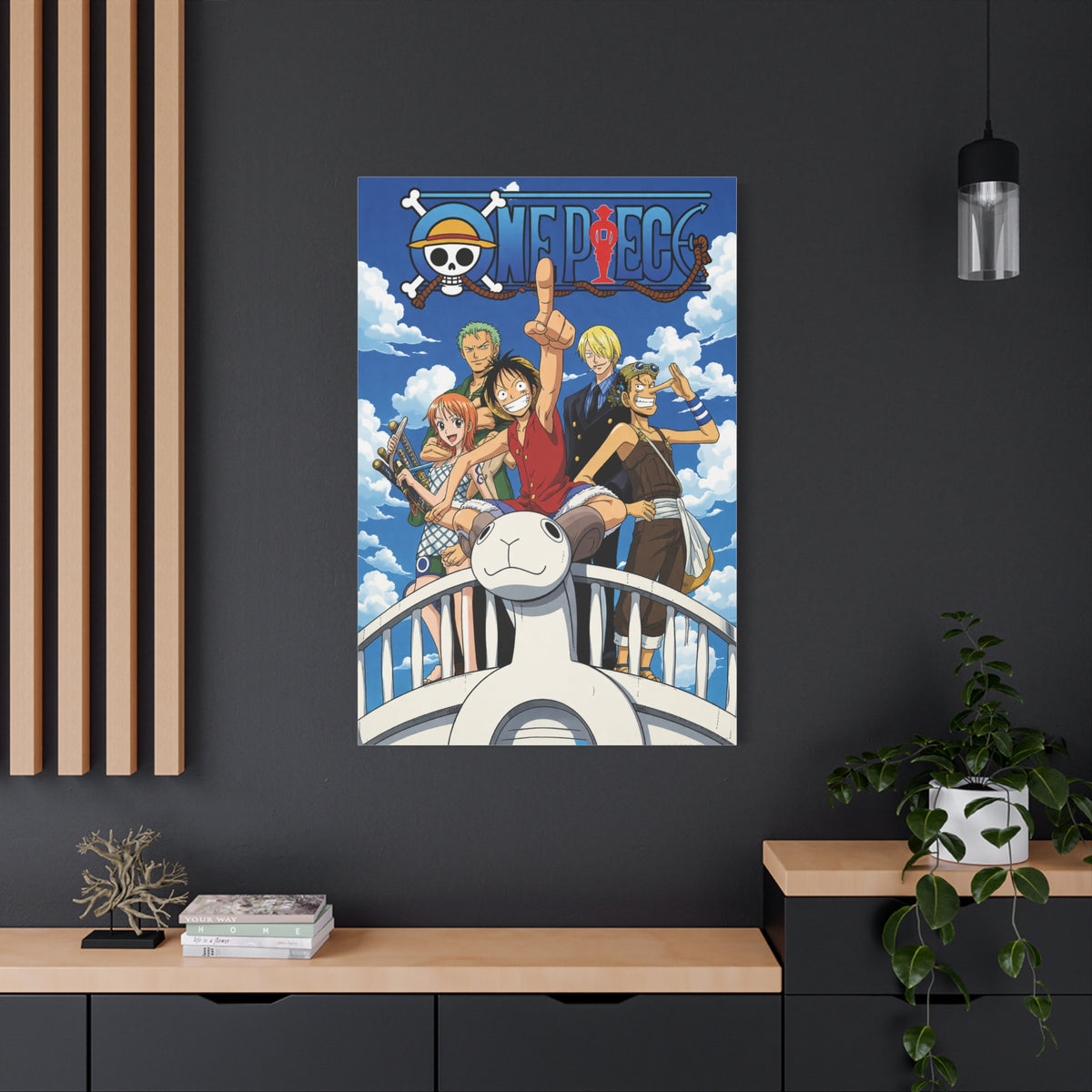 One Piece East Blue Going Merry Poster Wall Art & Canvas Print