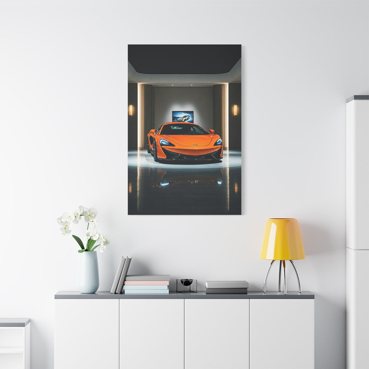 Dream Garage McLaren 570S Gallery Display Wall Art & Canvas Prints