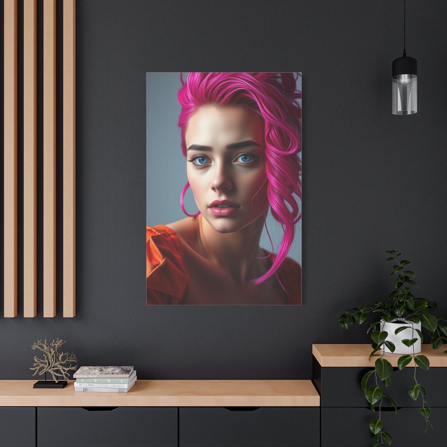 Magenta Art Supreme Canvas Wall Art & Canvas Print