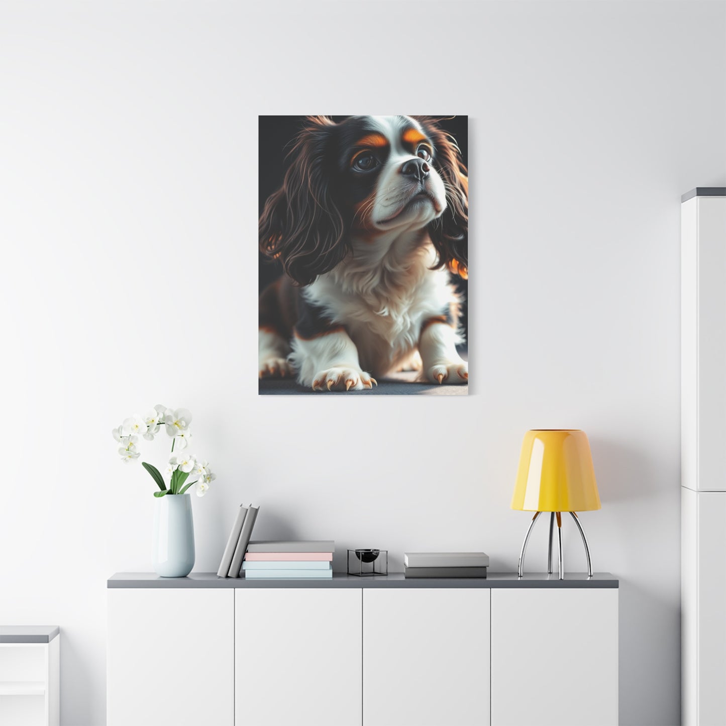 Cavalier King Charles Spaniels Art Luxury Canvas Wall Art & Canvas Print