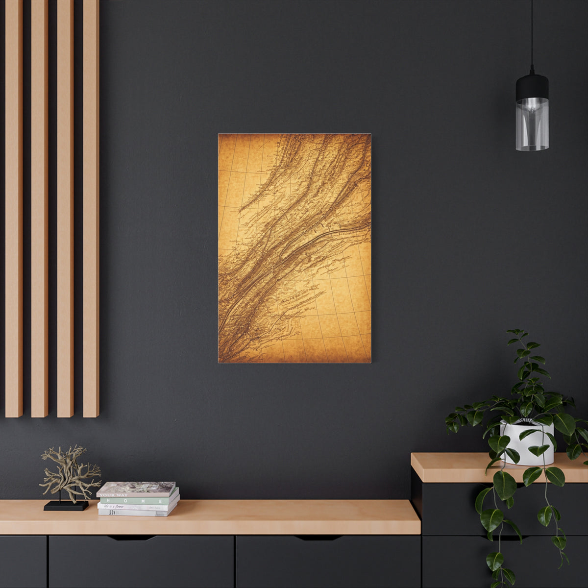 Antique Parchment Texture Abstract Wall Art & Canvas Prints