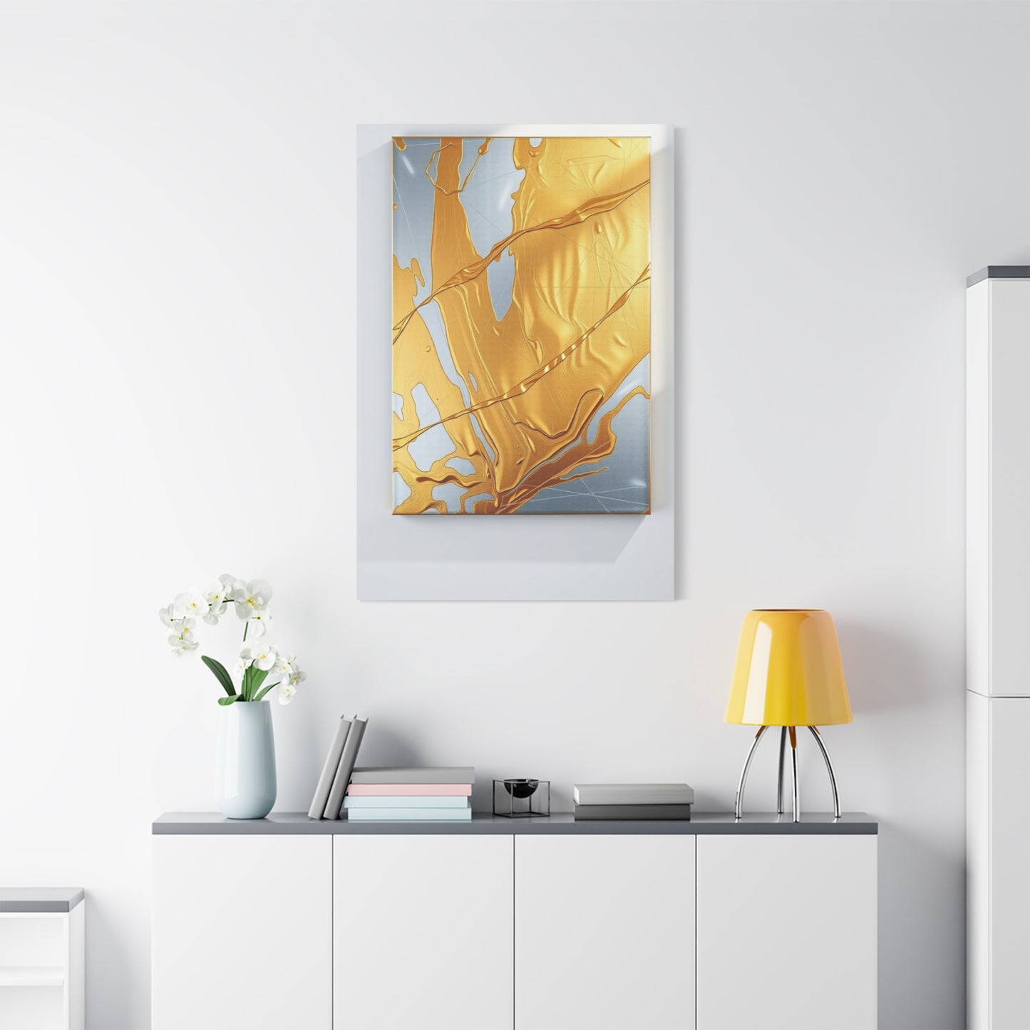 Gold & Silver Canvas Art Supreme Canvas Wall Art & Canvas Print