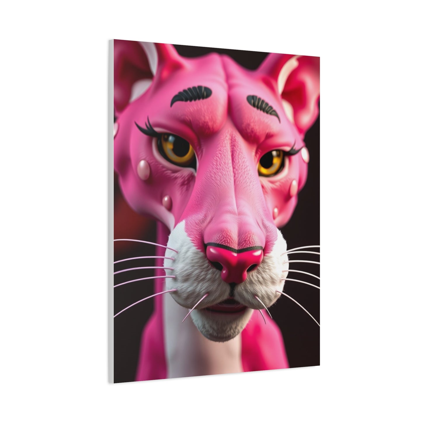 Crimson Panther Prestige Art Wall Art & Canvas Print