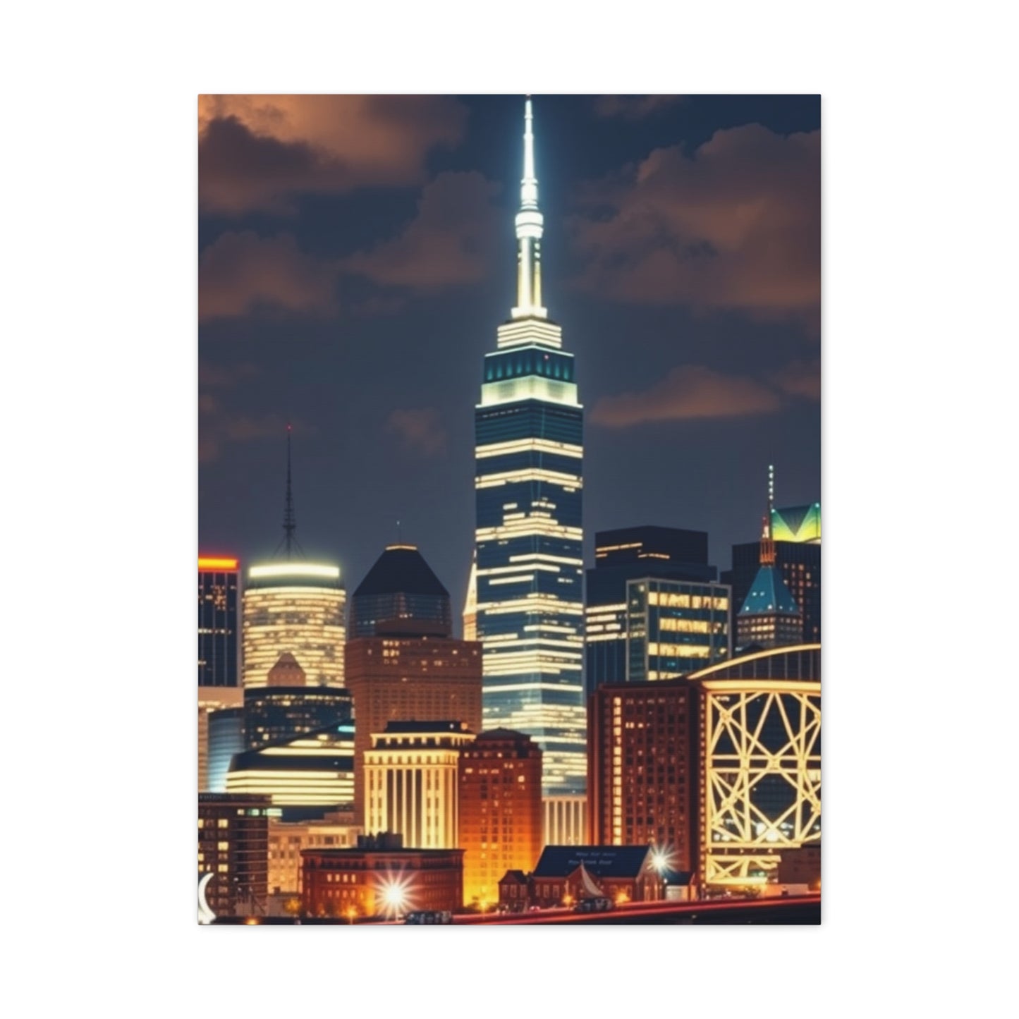 Elite NYC Skyline Art Vision Wall Art & Canvas Print