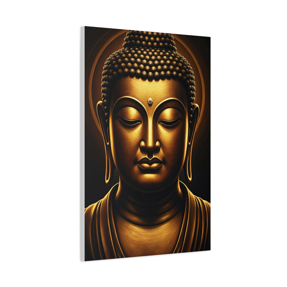 Soft Glow Enlightenment Buddha Wall Art & Canvas Prints