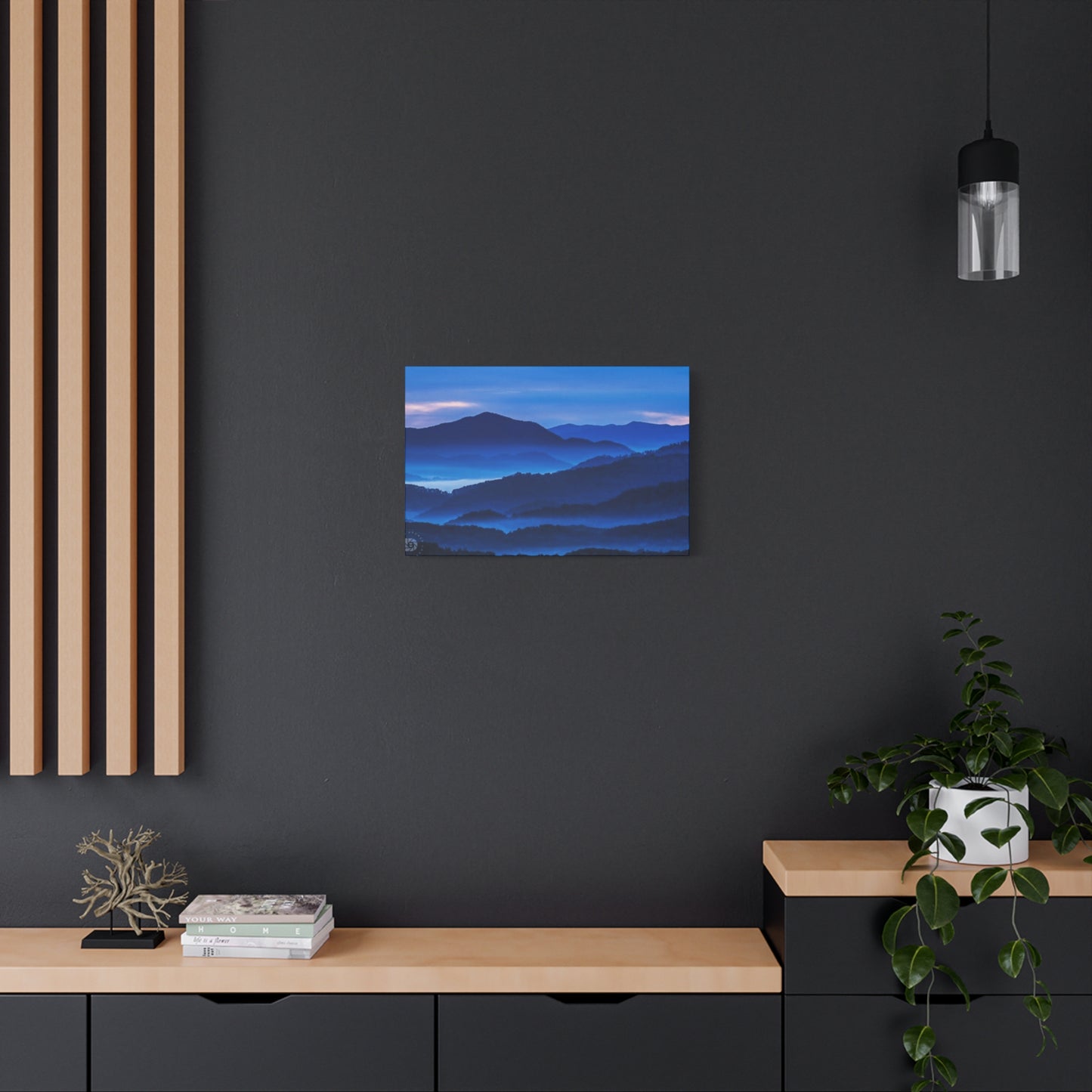 Blue Sky and Ridge Wall Art & Canvas Prints