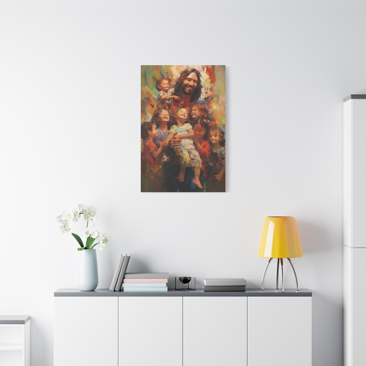 Jesus With Kids Wall Art & Canvas Prints