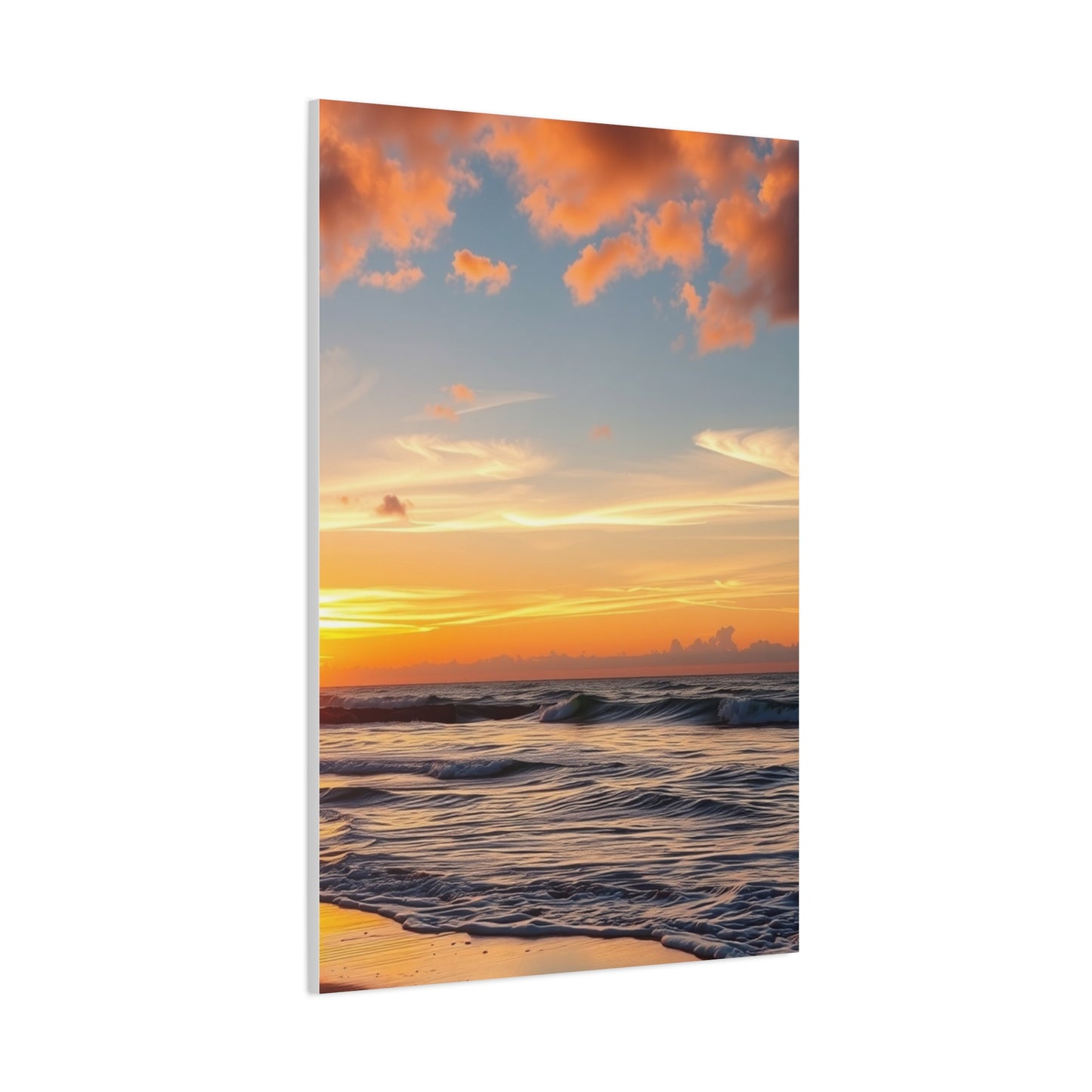 Beach Sunrise and Sunset Art Supreme Gallery Wall Art & Canvas Print