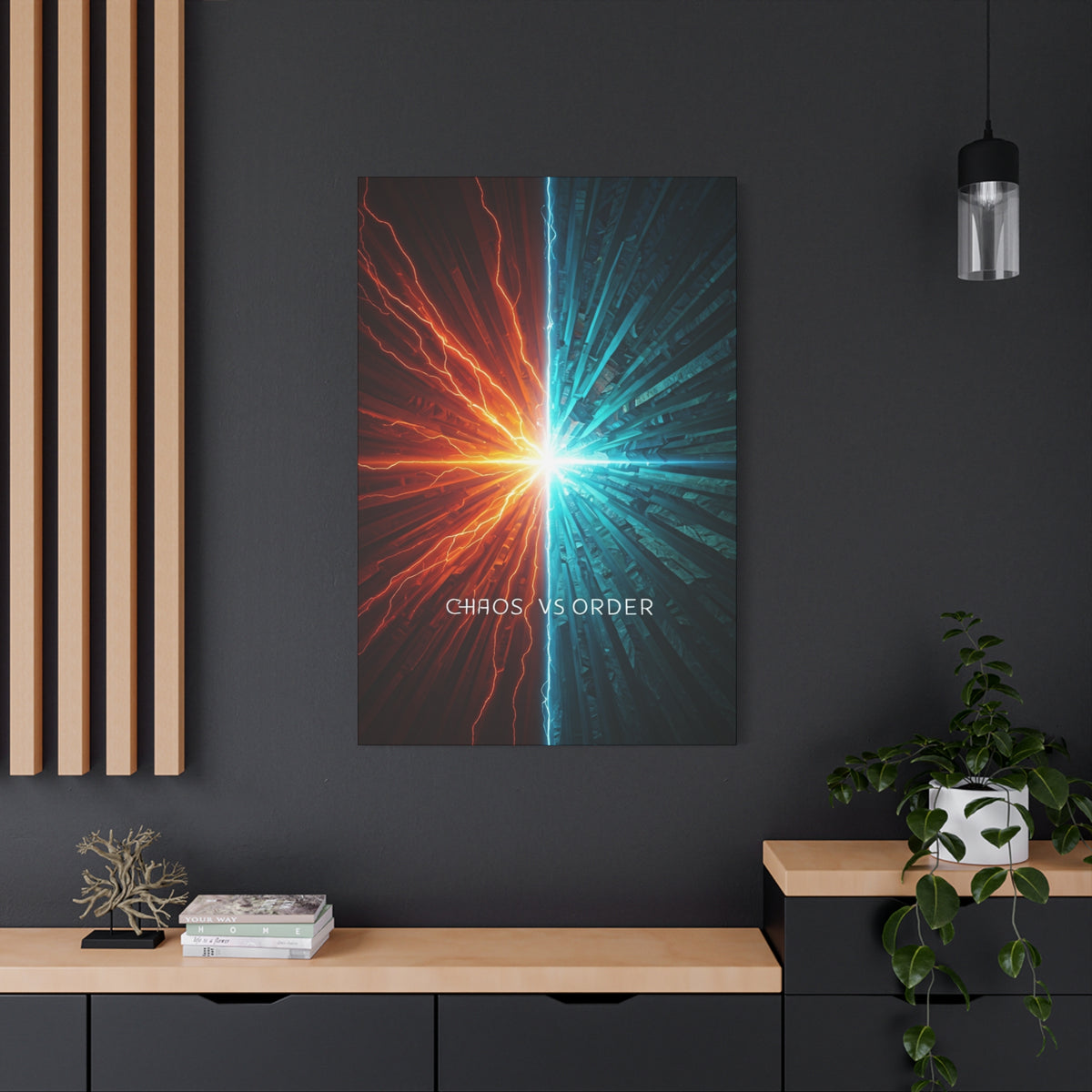 Chaos Versus Order Wall Art & Canvas Prints