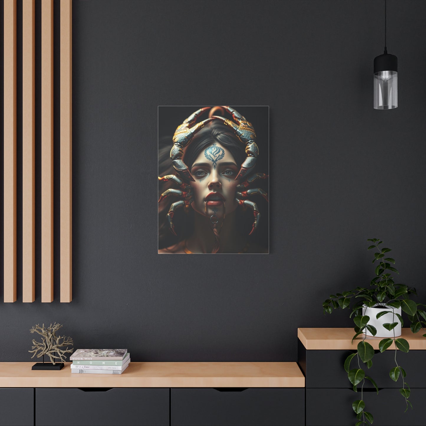 Zodiac Nocturne Artistry Wall Art & Canvas Print