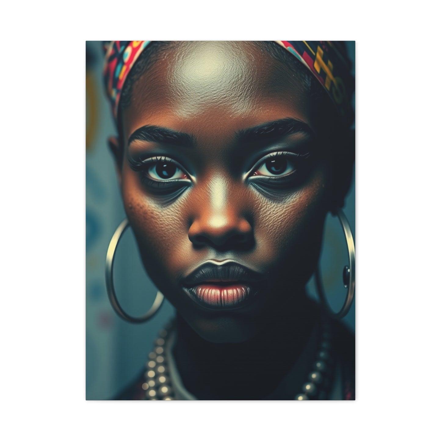 Baroness of Basquiats Chromatic Dream Wall Art & Canvas Print