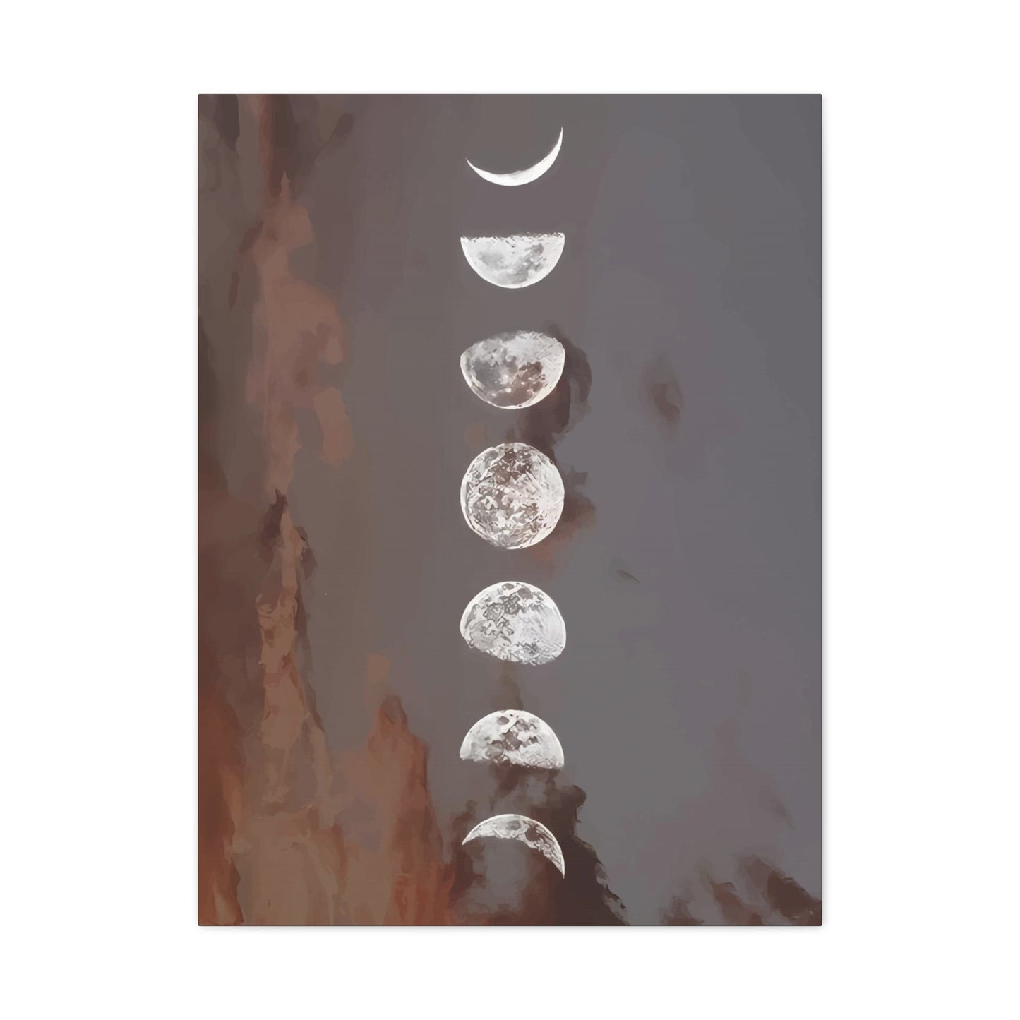 Phases of Moon Wall Art & Canvas Prints