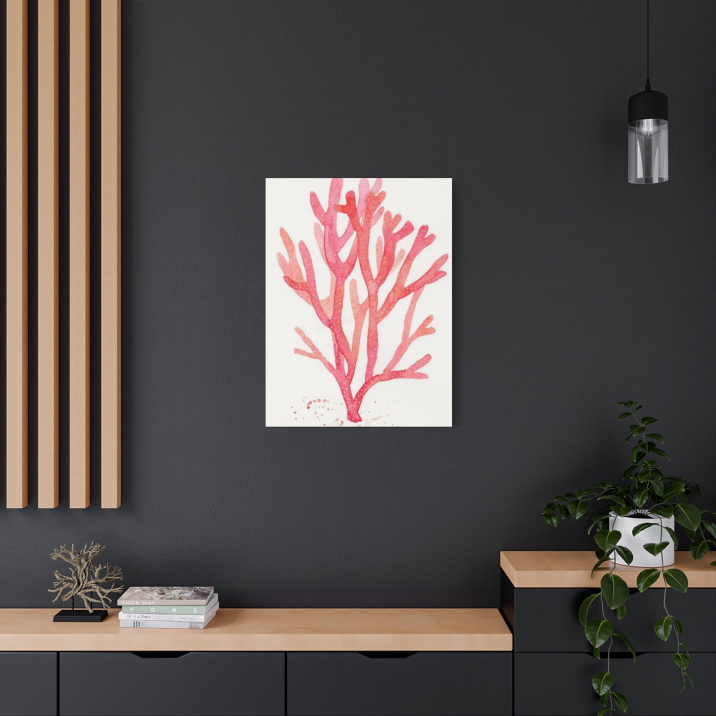 Pink Sea Coral Wall Art & Canvas Prints