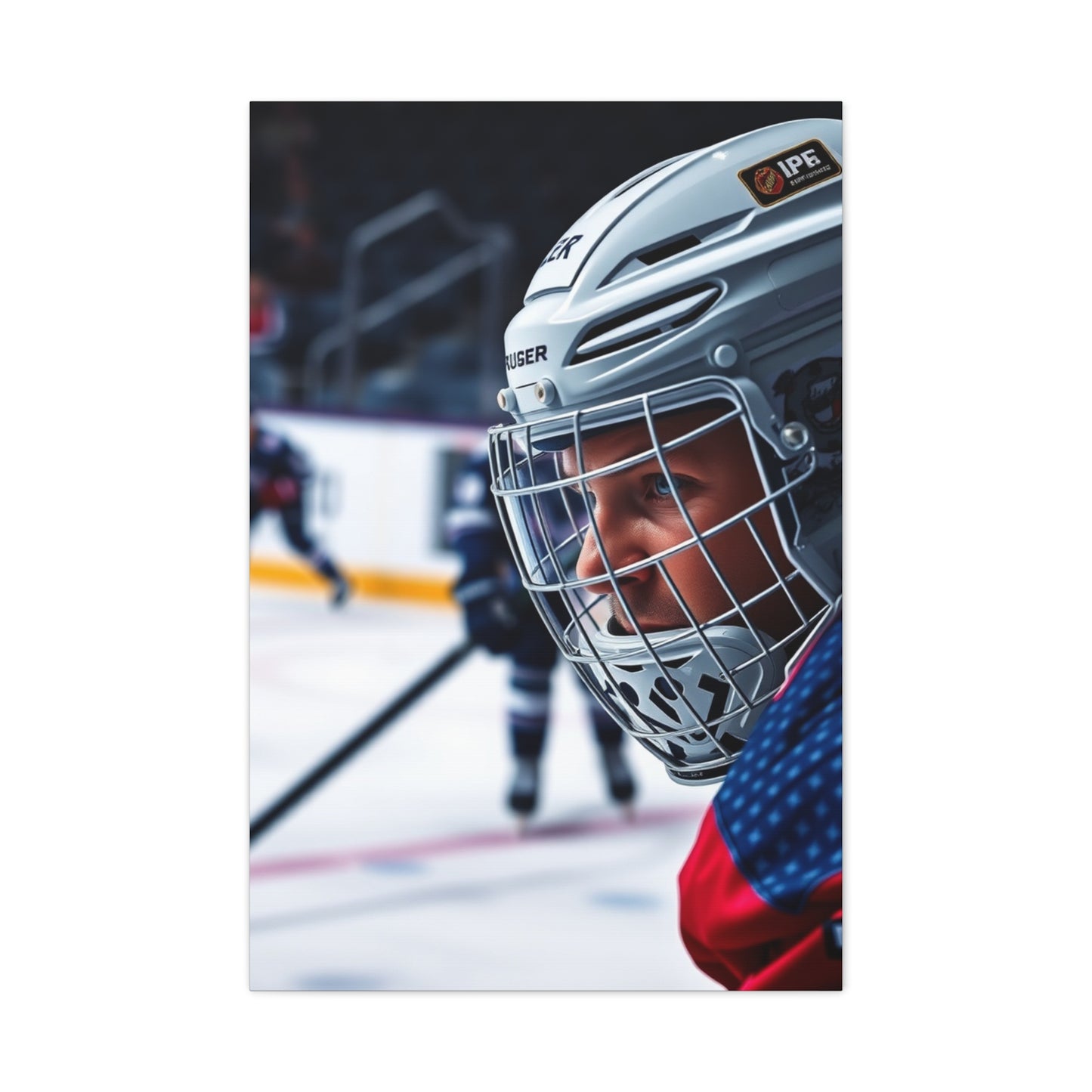 Supreme Hockey Art Wall Art & Canvas Print