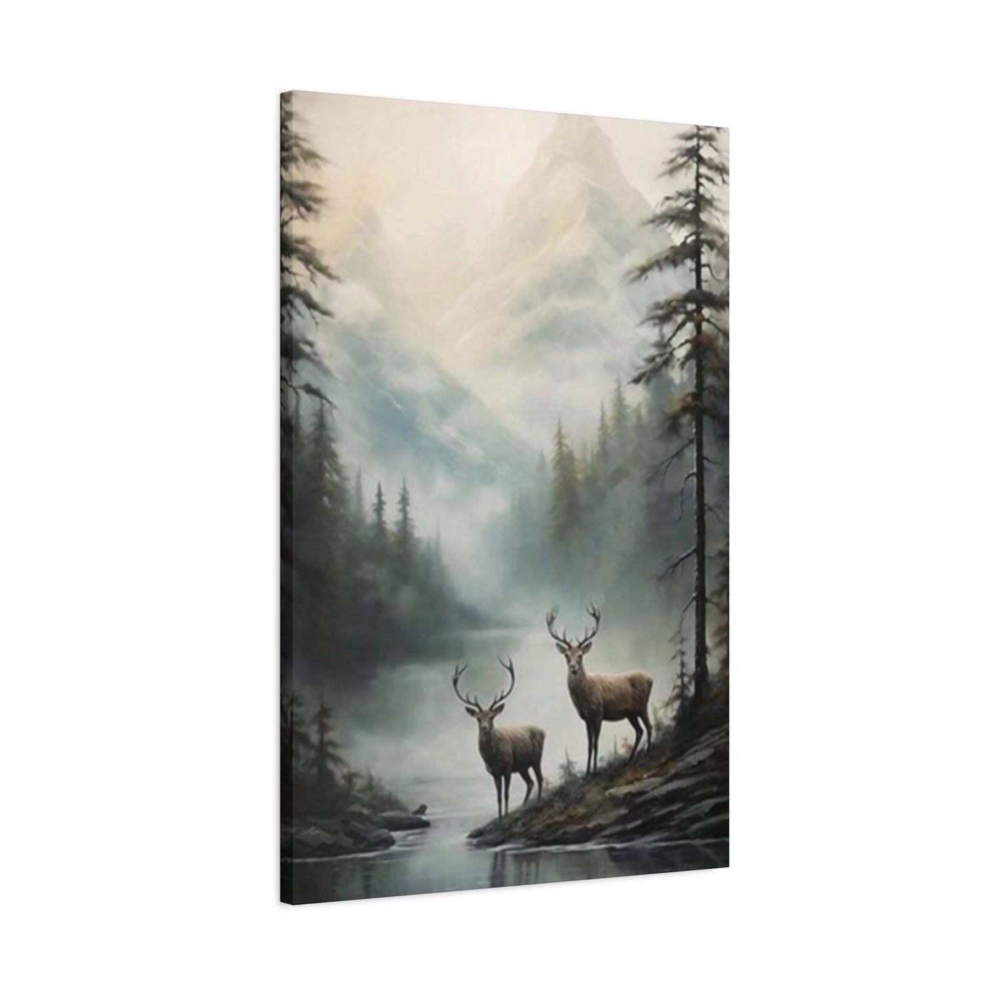 Reindeer Family Wall Art & Canvas Prints