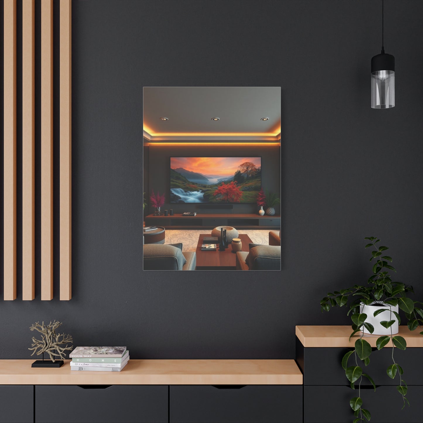 Elite Home Theatre Decor Art Vision Wall Art & Canvas Print