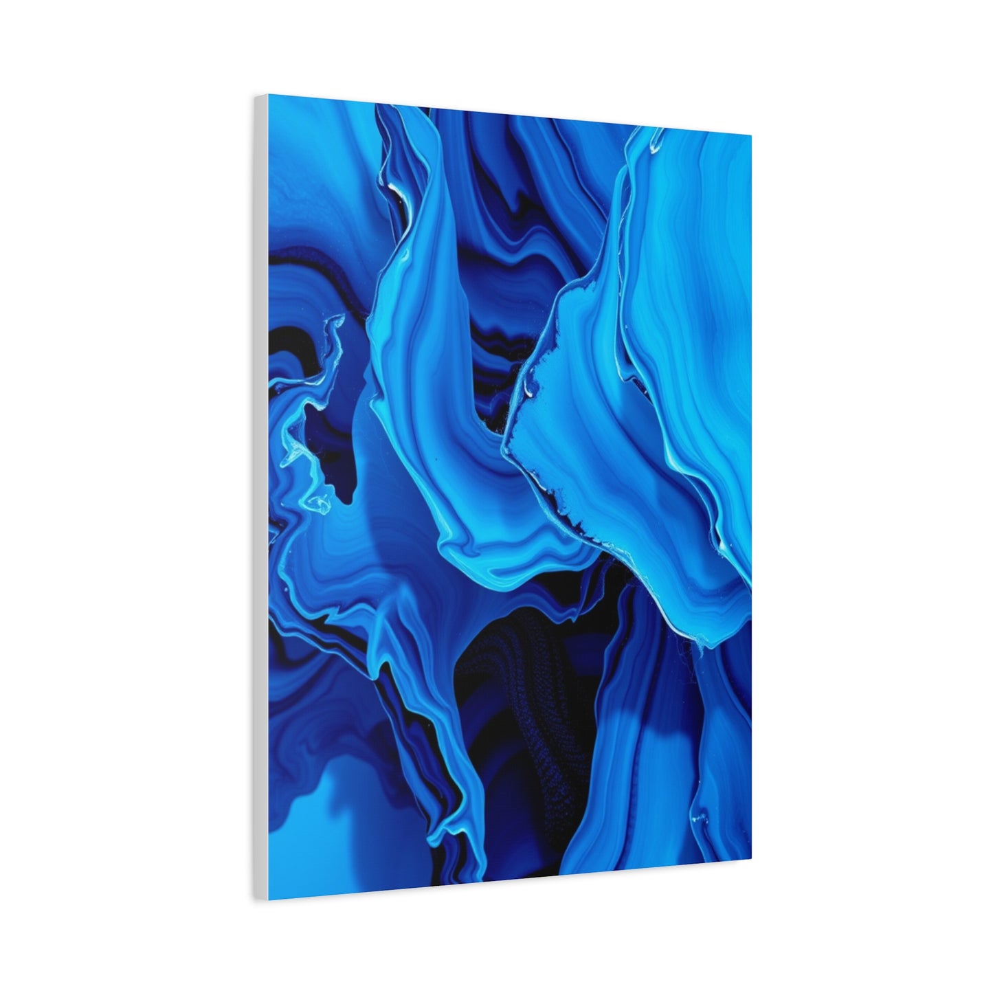 Blue Abstract Art Supreme Canvas Wall Art & Canvas Print