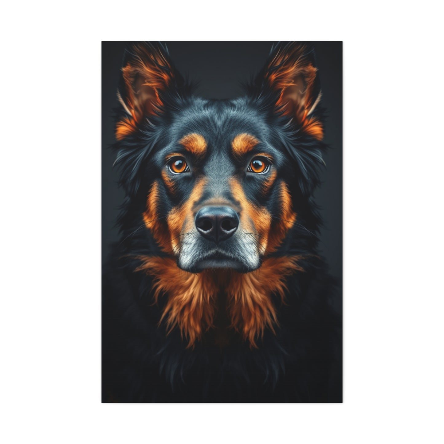 Black and Tan Art Supreme Gallery Wall Art & Canvas Print