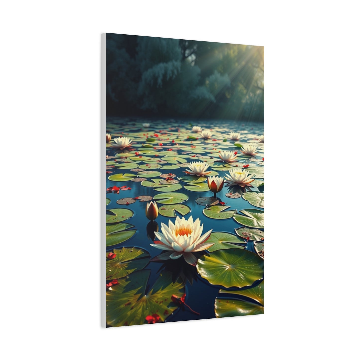 Claude Monet Water Lilies Art Supreme Canvas Wall Art & Canvas Print