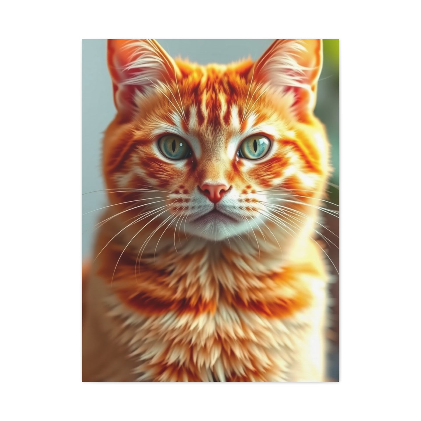 Orange Cat Art Supreme Canvas Wall Art & Canvas Print