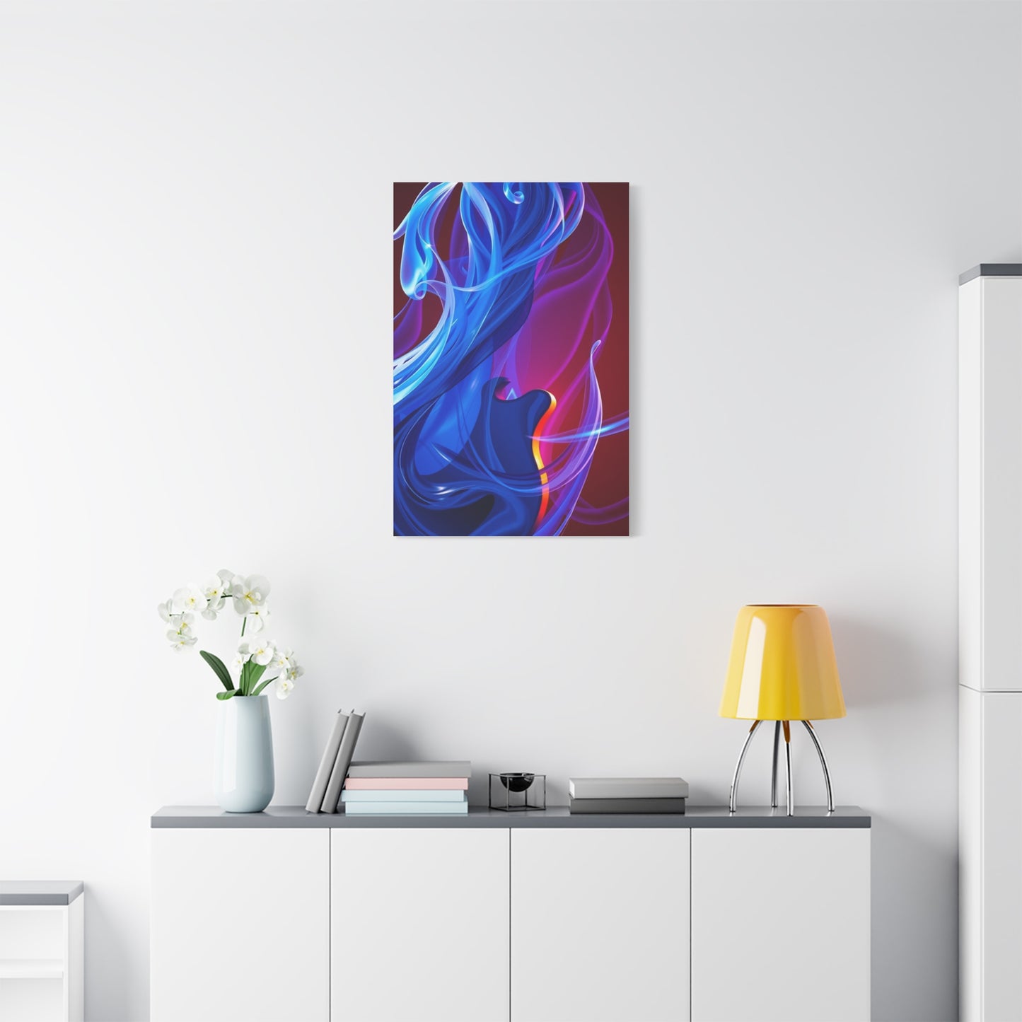 Supreme Blue Music Art Collection Wall Art & Canvas Print