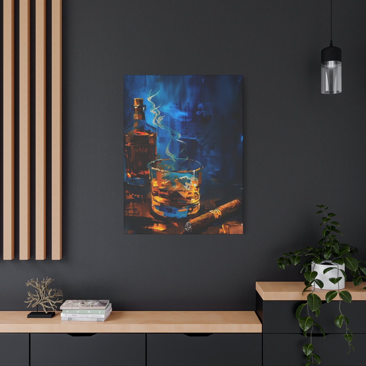 Whiskey And Cigar Wall Art & Canvas Prints