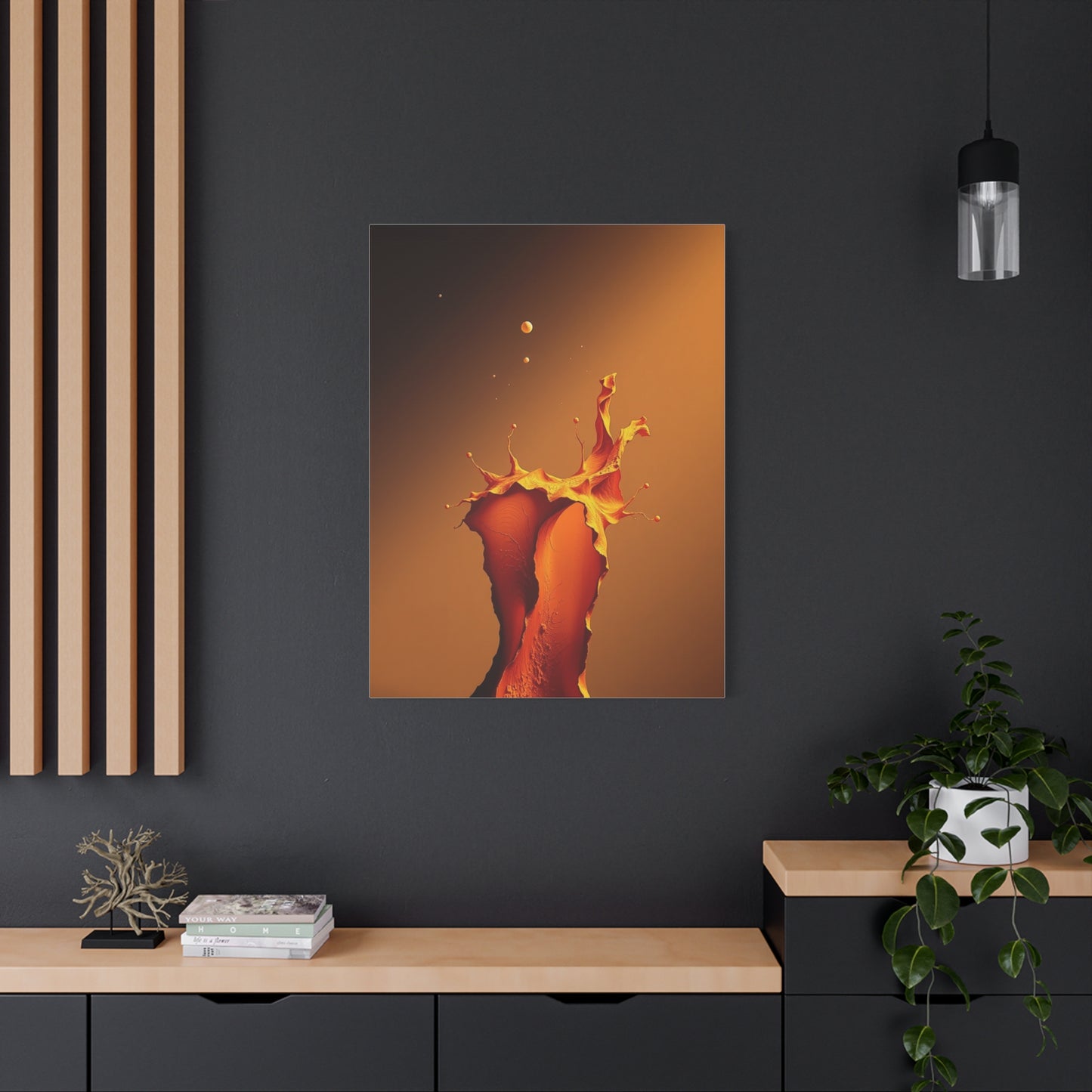 Shades of Brown Art Supreme Canvas Wall Art & Canvas Print