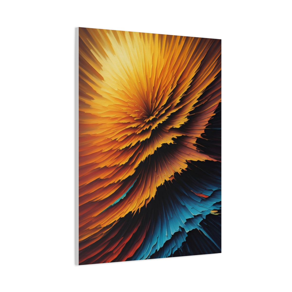 Radiant Burst Spectrum Abstract Wall Art & Canvas Prints