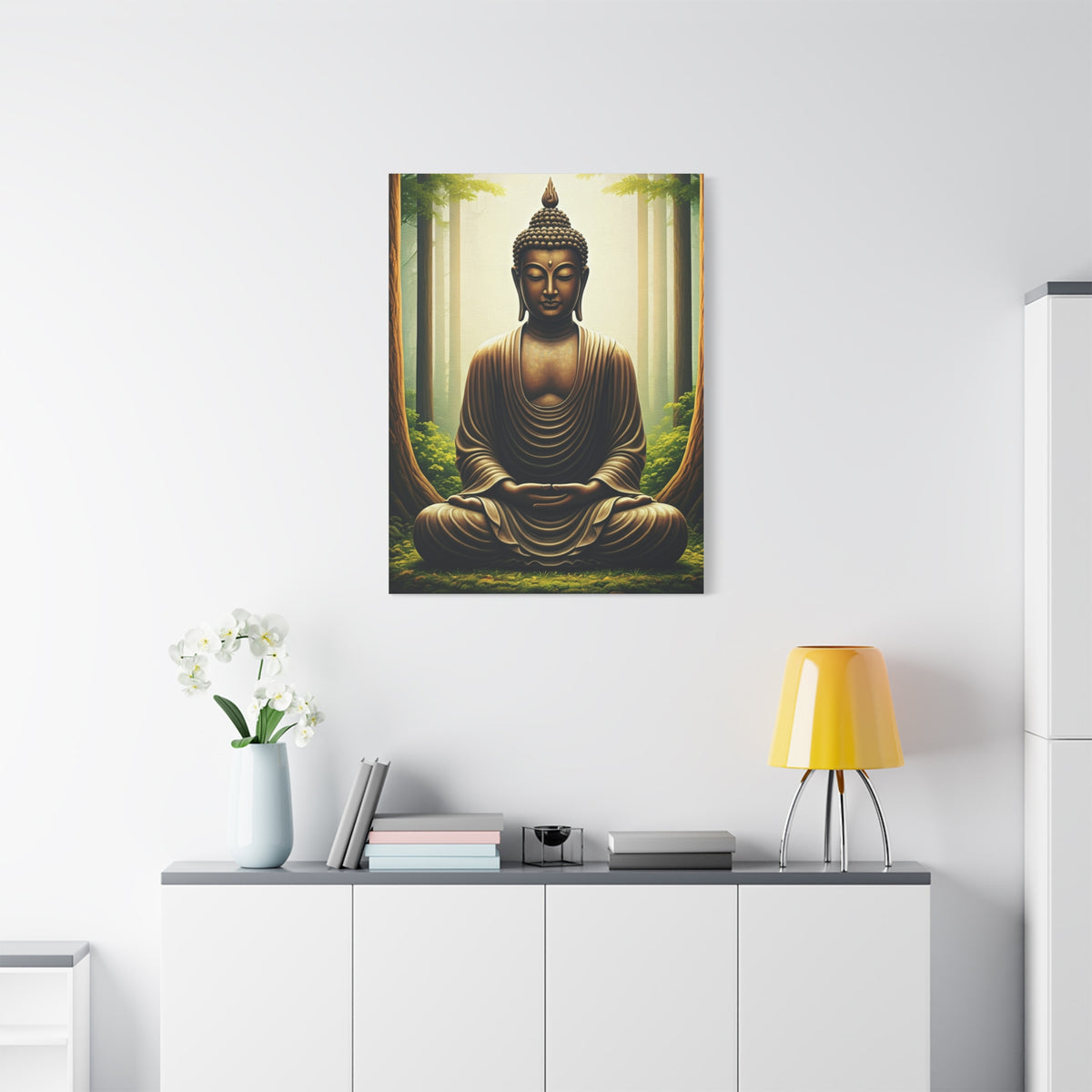 Forest Sanctuary Buddha Wall Art & Canvas Prints