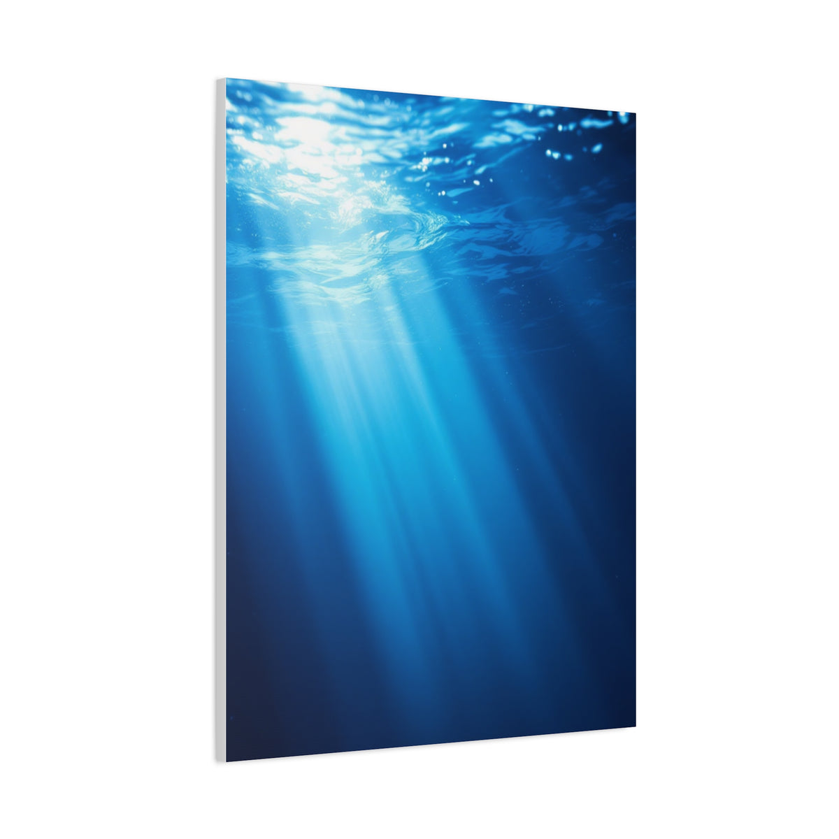 Sunbeams Beneath the Ocean Surface Wall Art & Canvas Prints