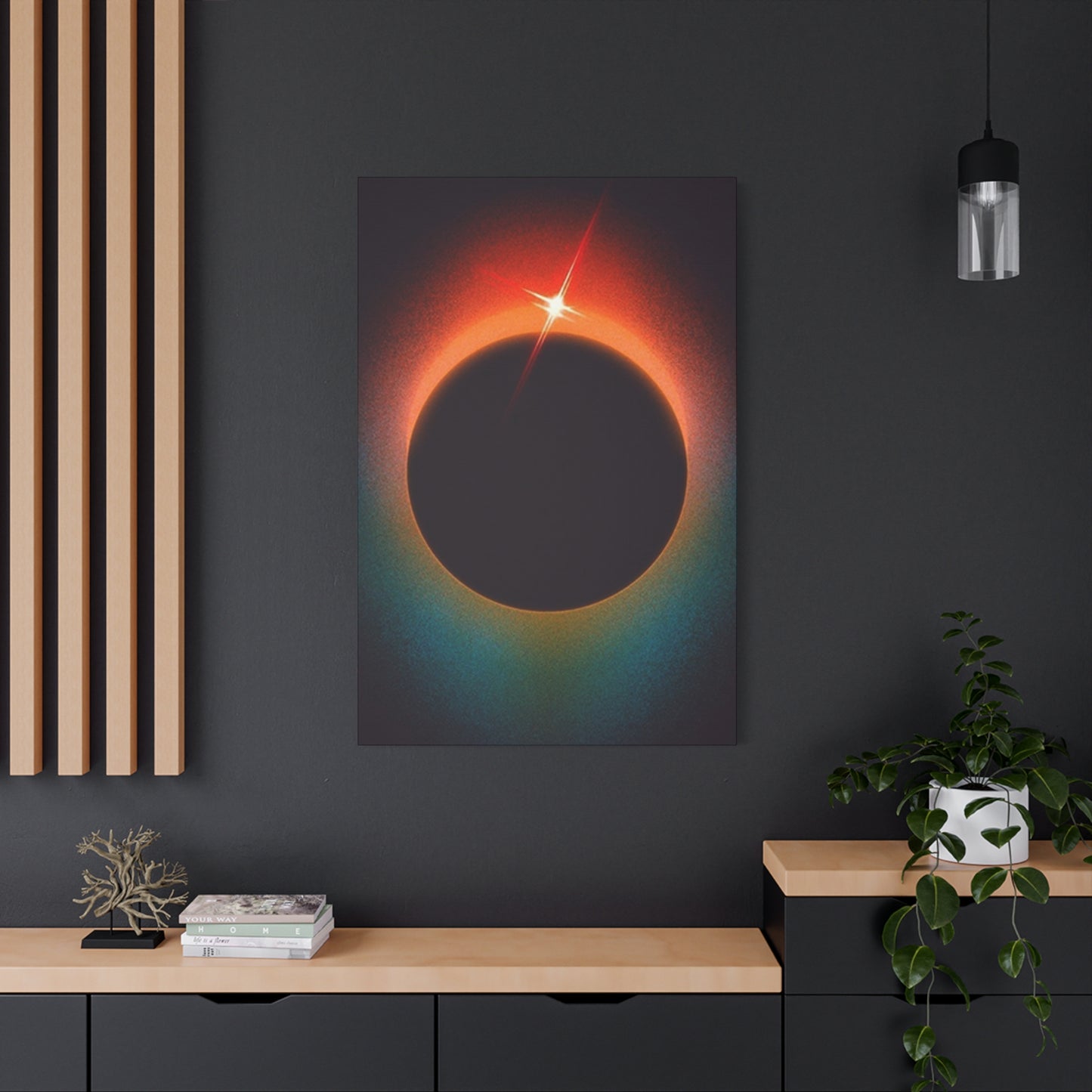 Solar Eclipse Poster Wall Art & Canvas Prints