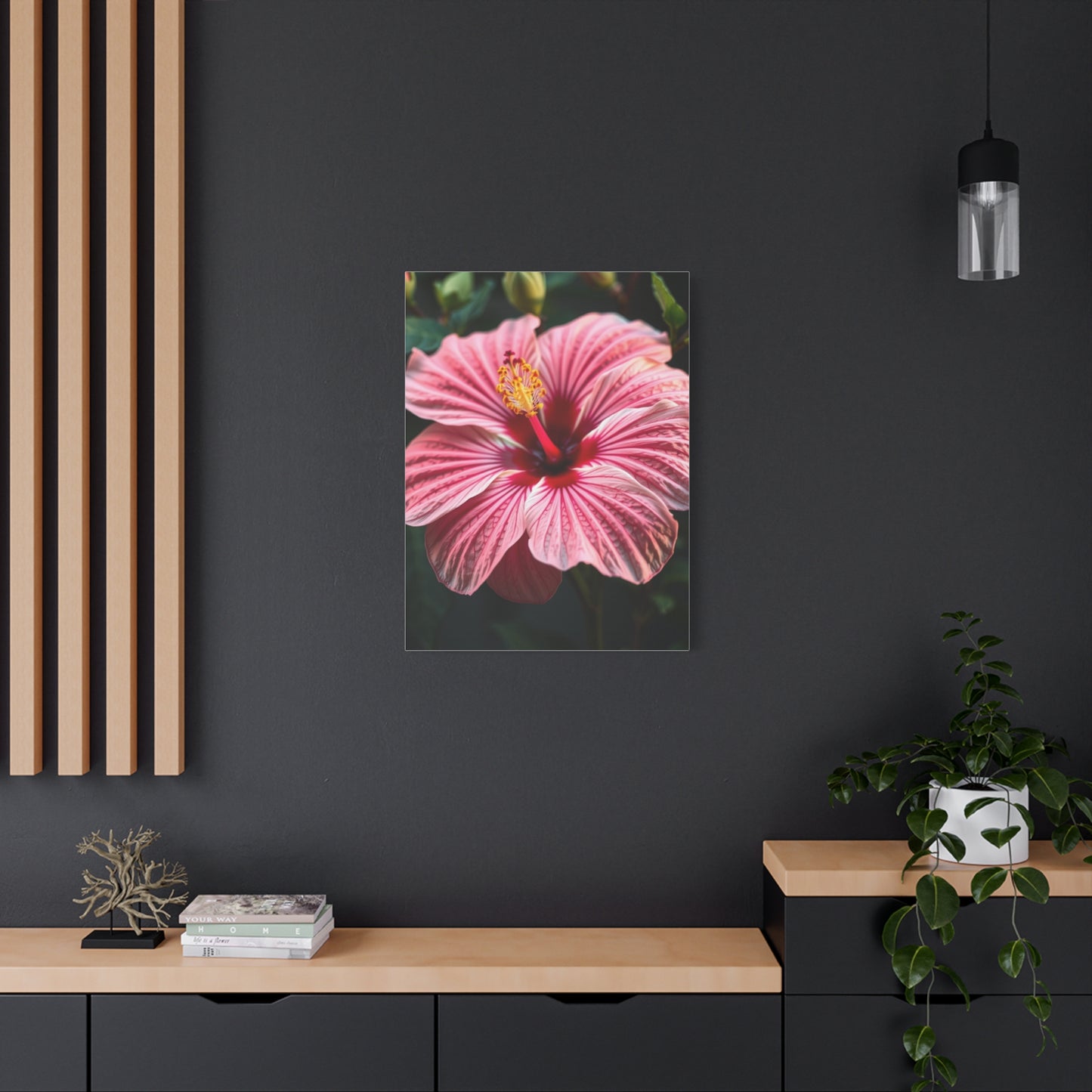 Supreme Hibiscus Flower Art Wall Art & Canvas Print