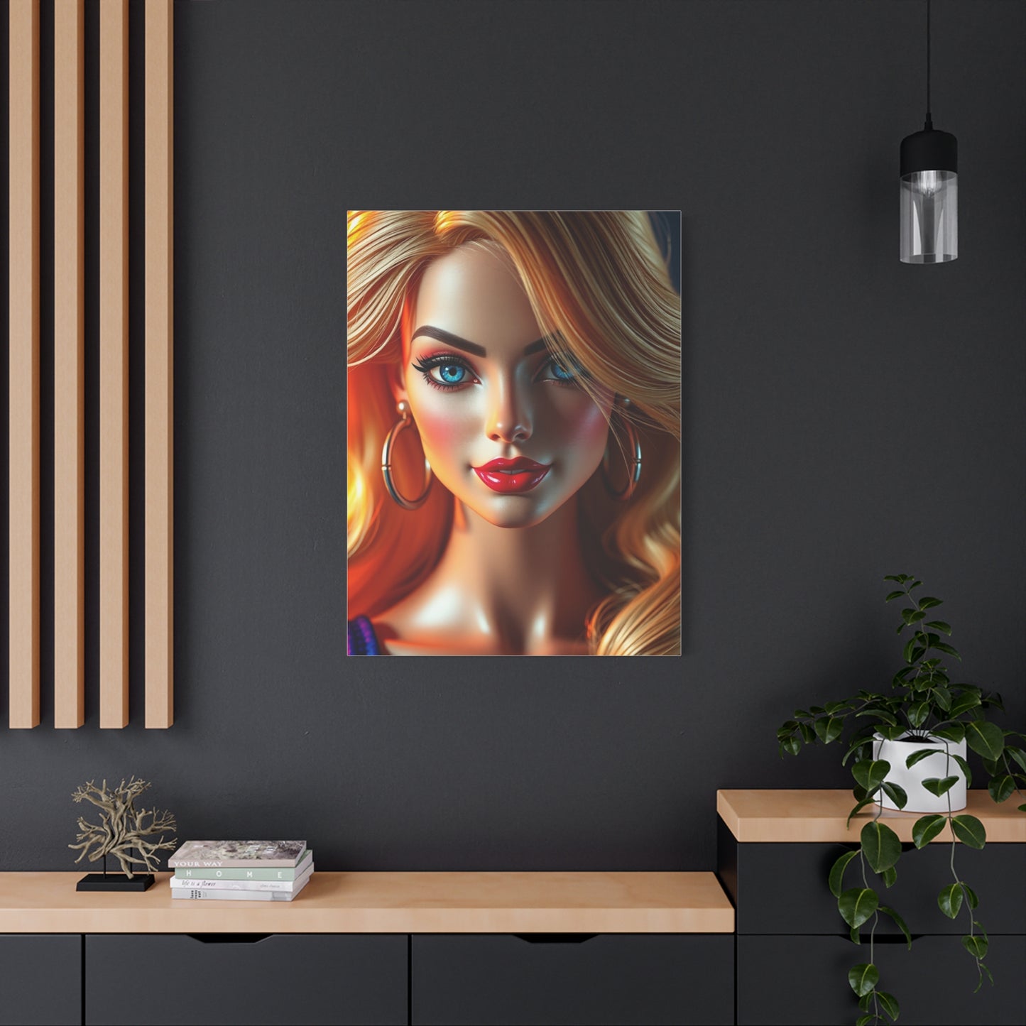 Barbiecore Art Canvas Art 1 Wall Art & Canvas Print