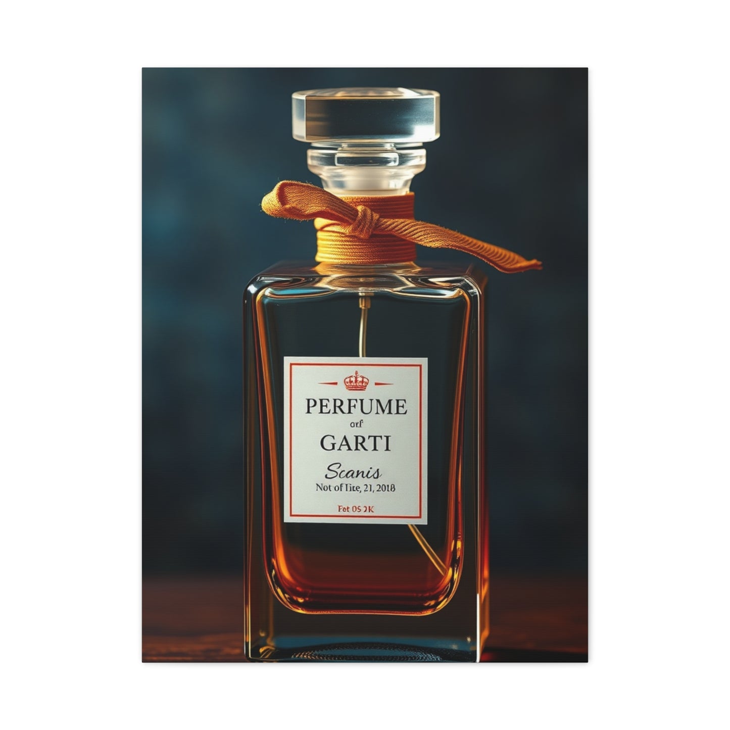 Perfume Bottle Art Luxury Canvas Wall Art & Canvas Print
