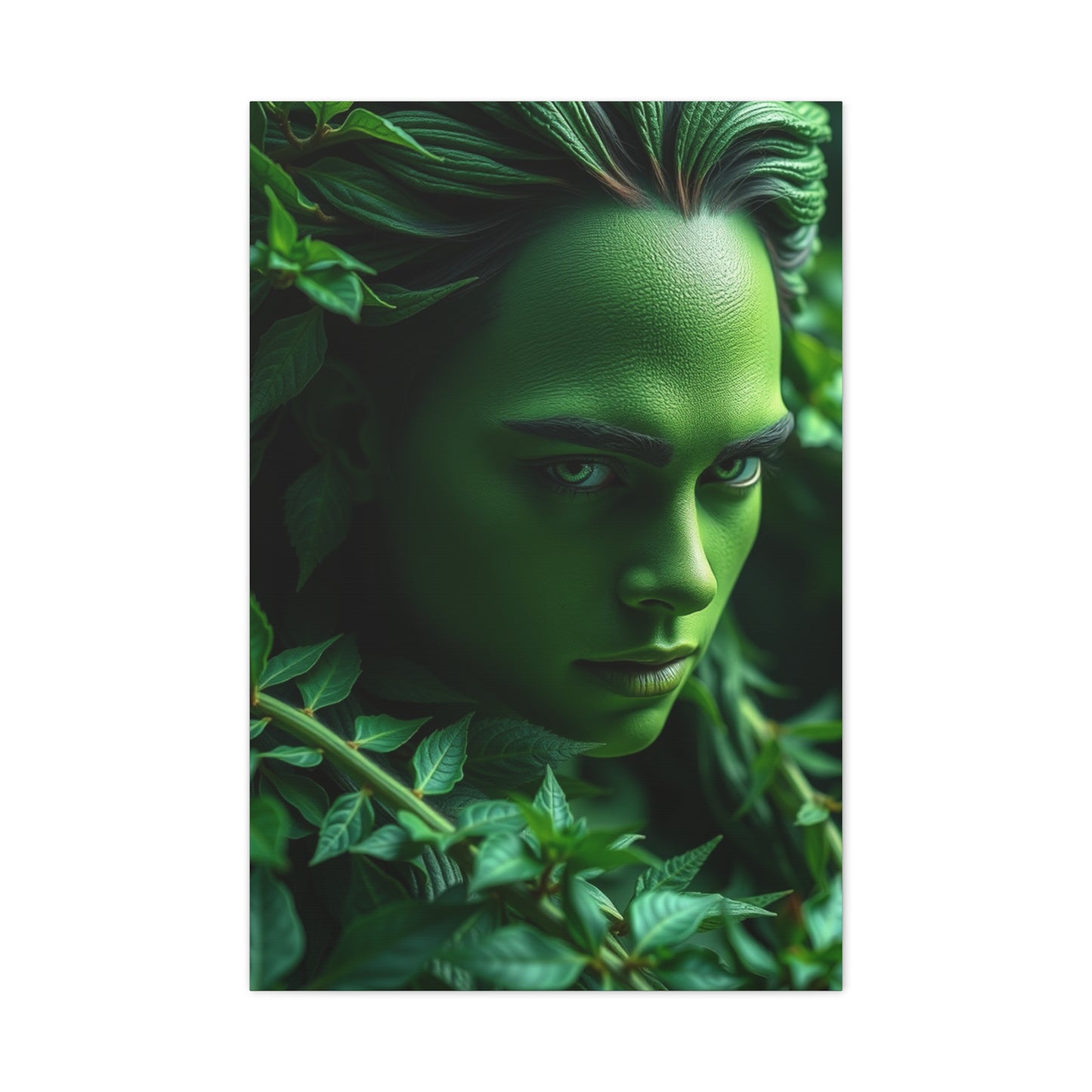 Verdant Elegance Canvas Wall Art & Canvas Print