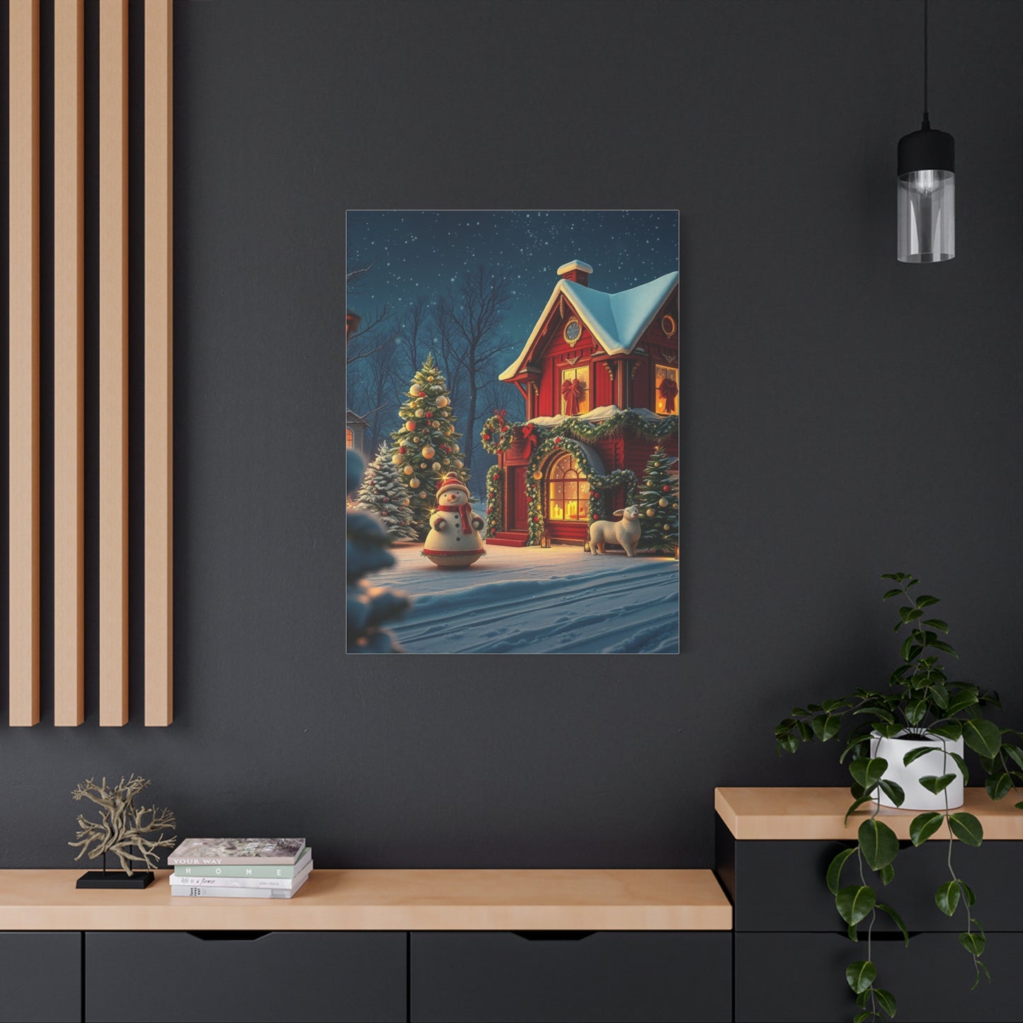Antique Yuletide Masterpiece Canvas