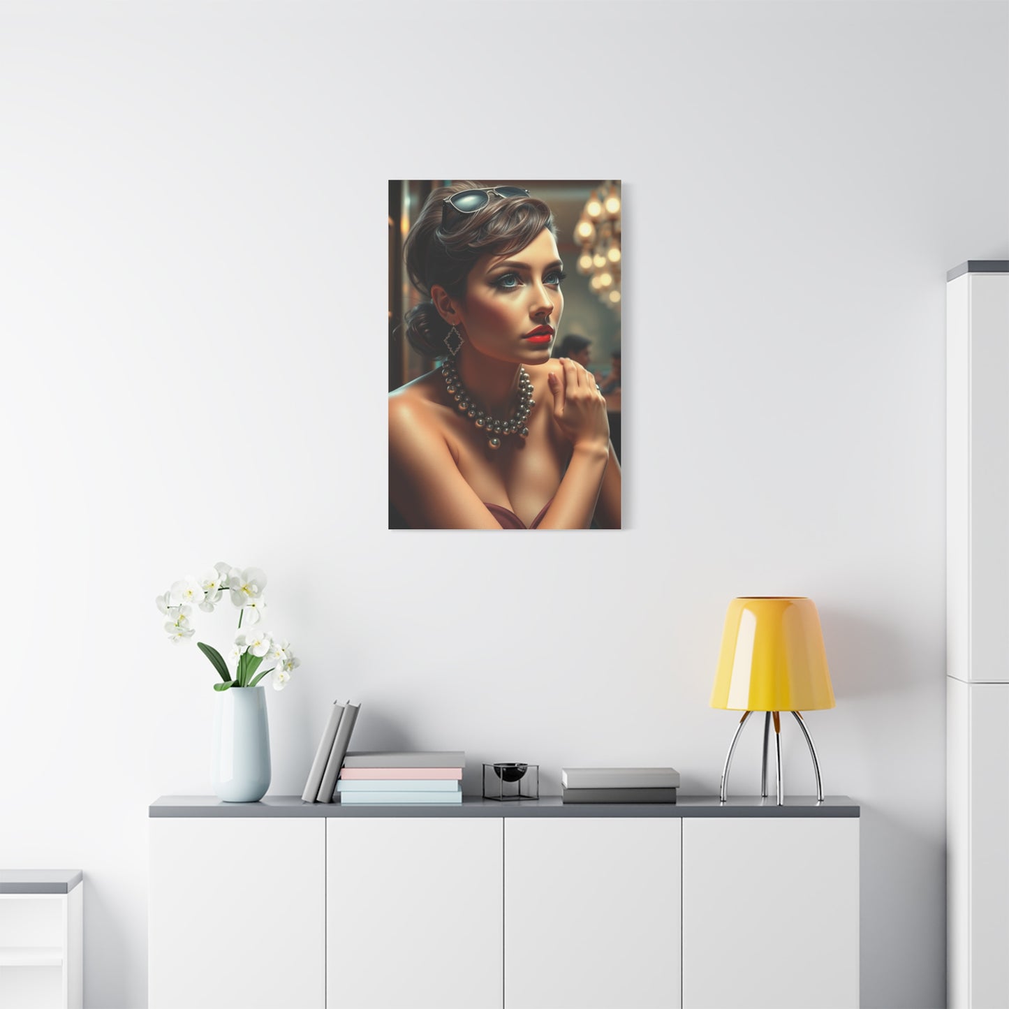 Breakfast At Tiffany’s Characters Art Luxury Canvas Wall Art & Canvas Print